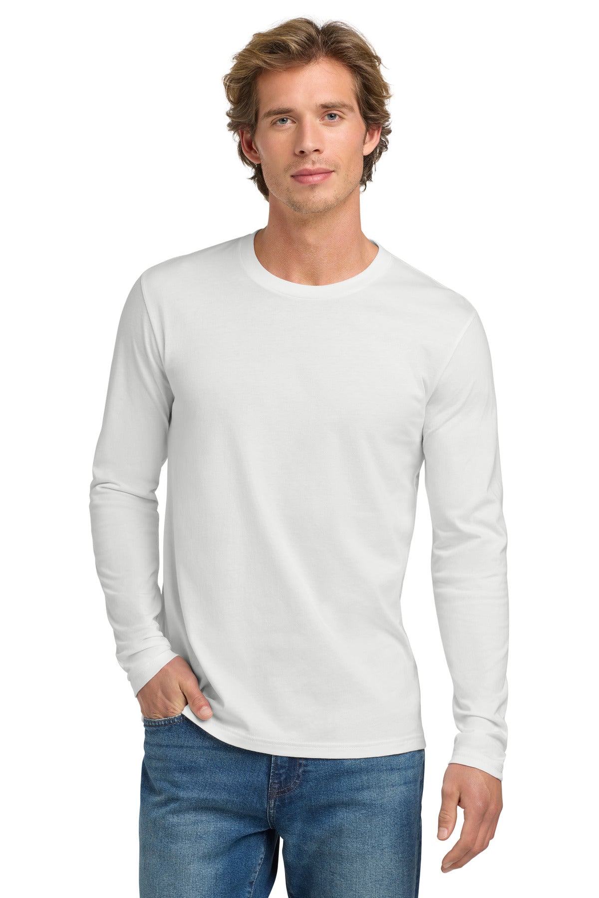 Next Level Apparel?? Cotton Long Sleeve Tee. NL3601