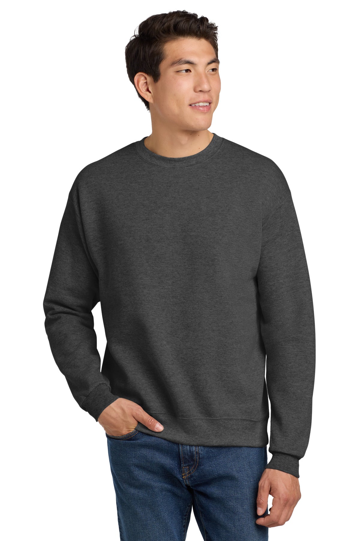Hanes? - EcoSmart? Crewneck Sweatshirt. P160