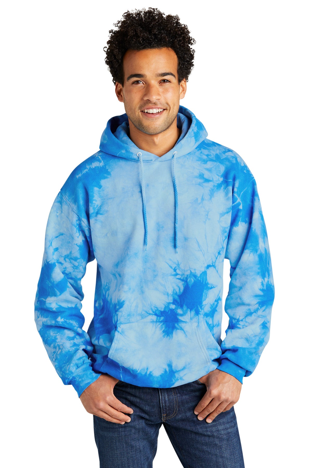 Port & Coƒ?› Crystal Tie-Dye Pullover Hoodie PC144
