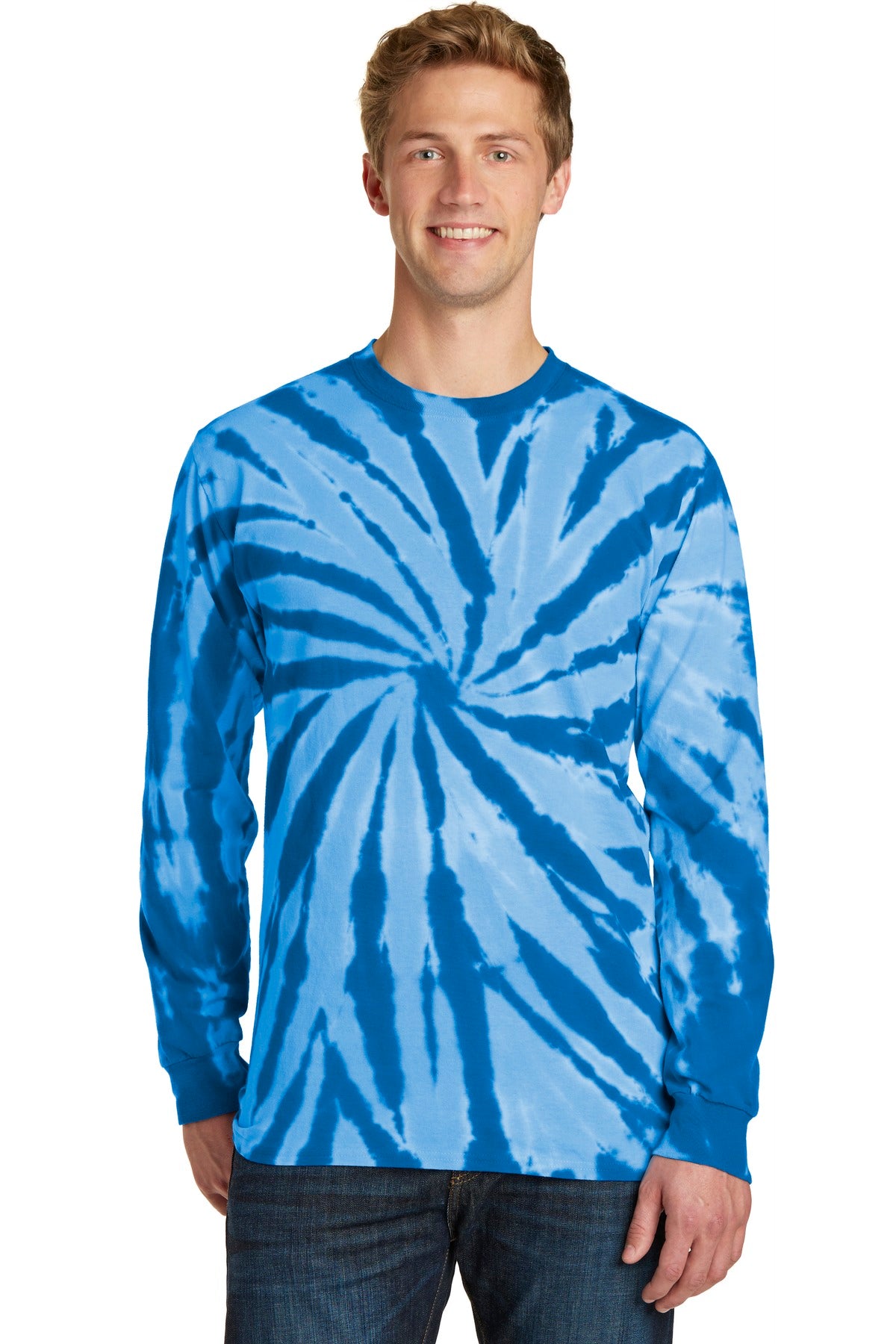 Port & Company? Tie-Dye Long Sleeve Tee. PC147LS