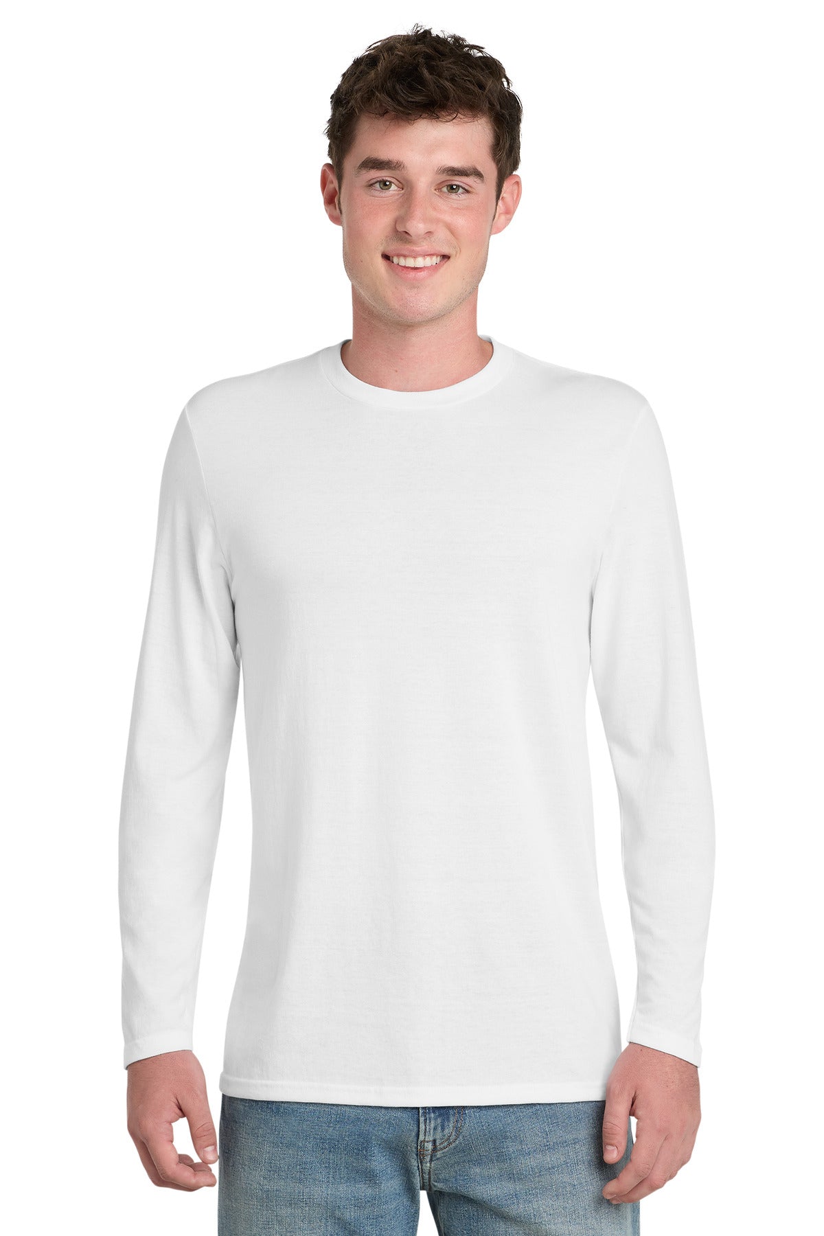 Port & Coƒ?› Tri-Blend Long Sleeve Tee. PC330LS