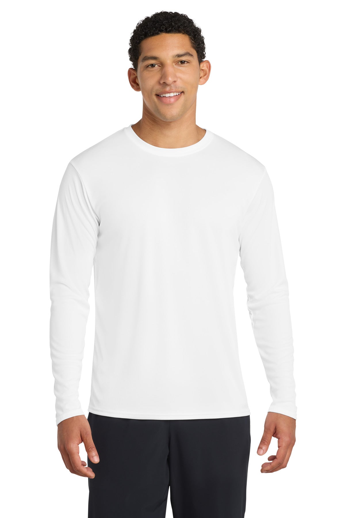 Port & Coâ„¢ Long Sleeve Performance Tee. PC380LS