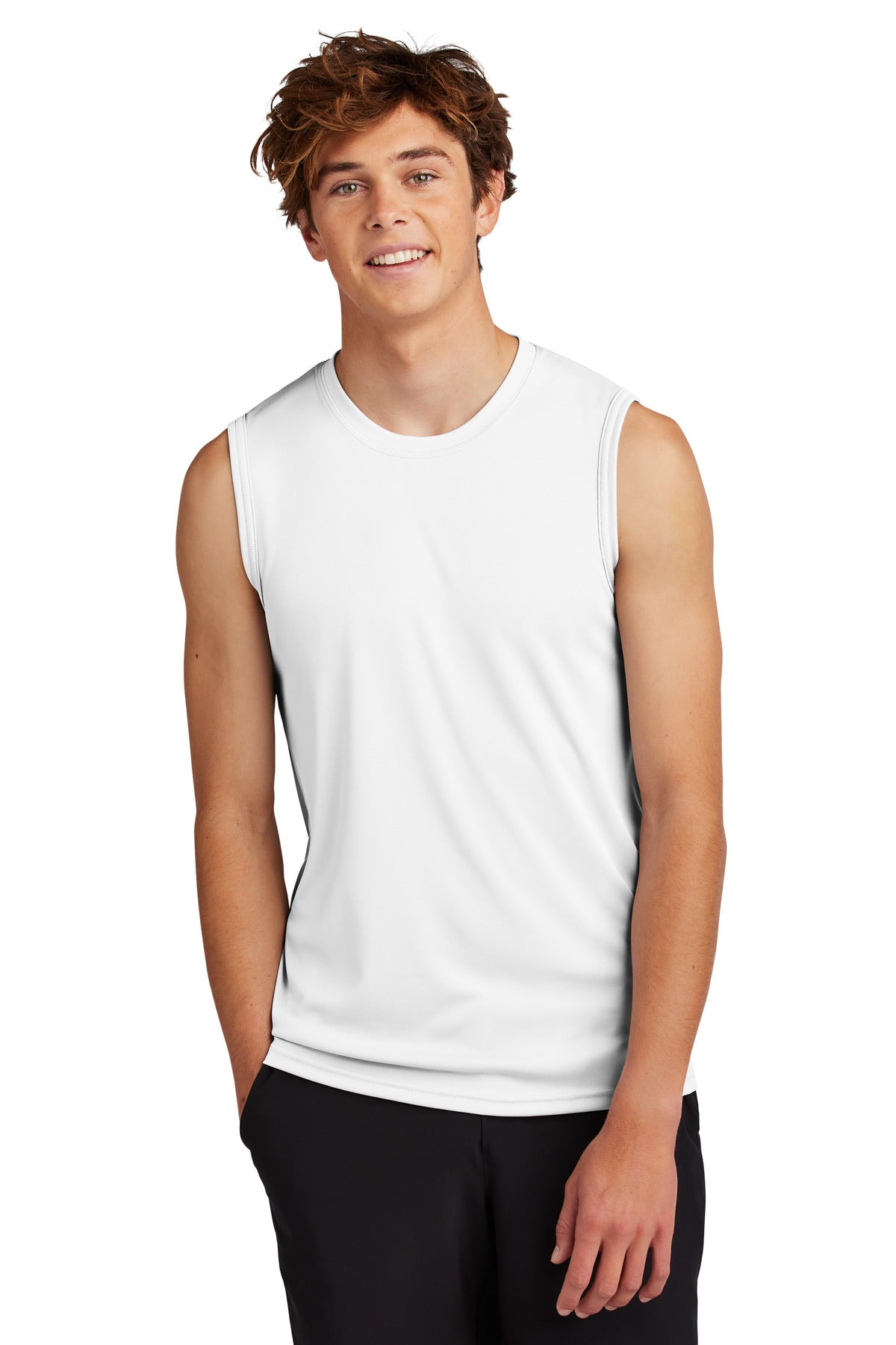 Port & Coƒ?› Performance Sleeveless Tee PC380SL