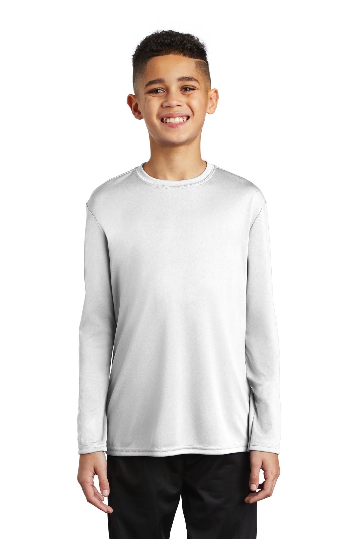 Port & Coâ„¢ Youth Long Sleeve Performance Tee PC380YLS