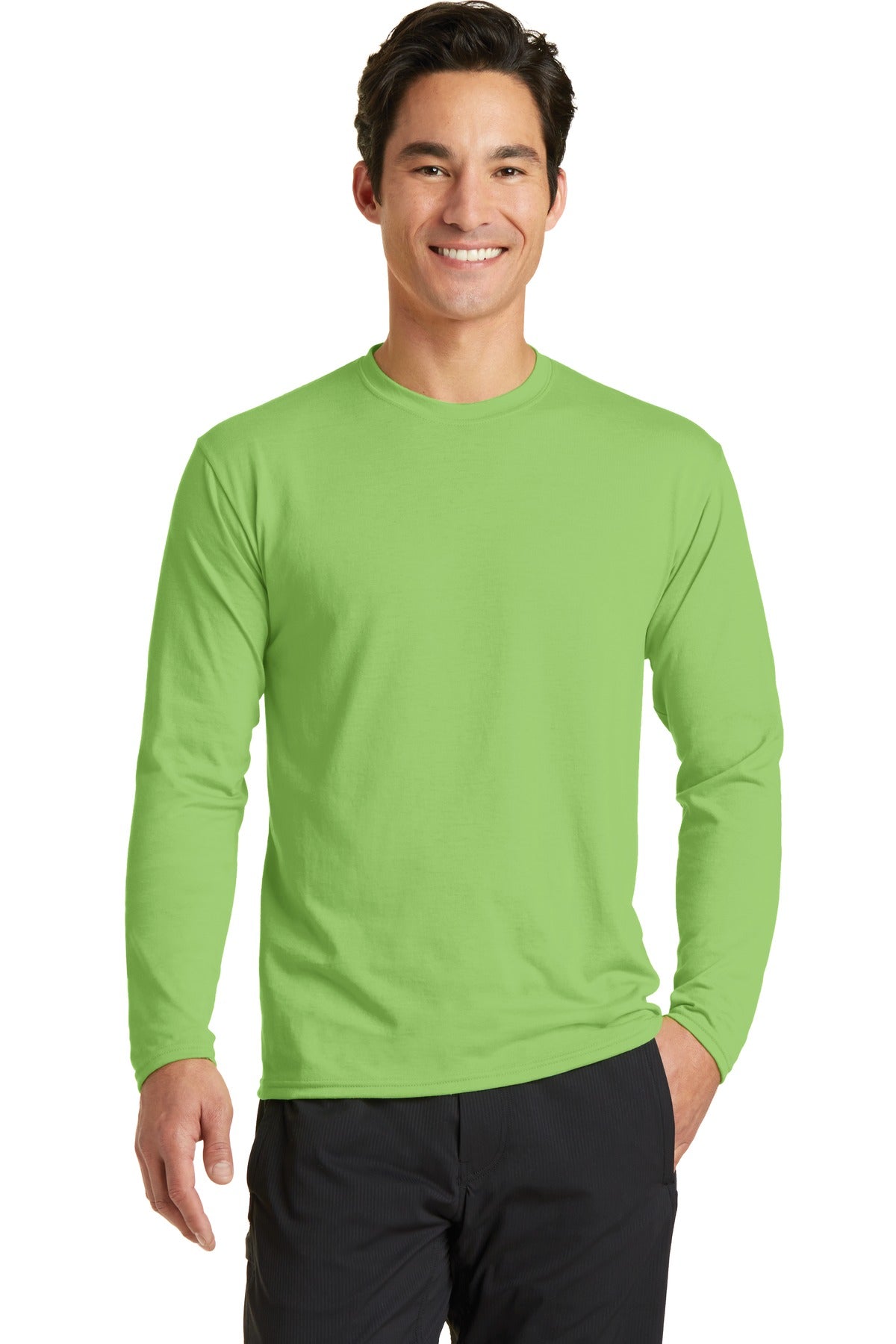 Port & Company? Long Sleeve Performance Blend Tee. PC381LS