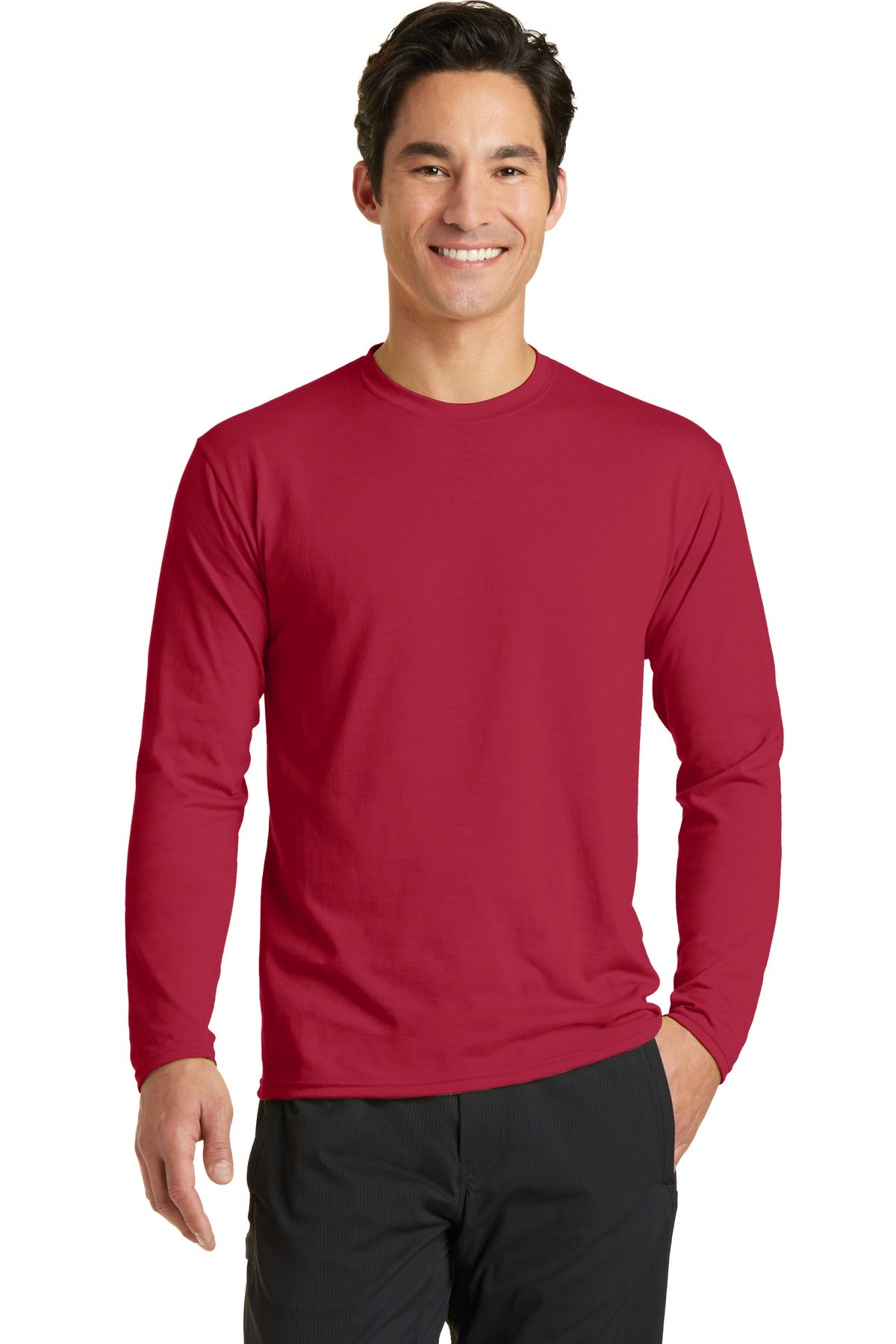 Port & Company? Long Sleeve Performance Blend Tee. PC381LS