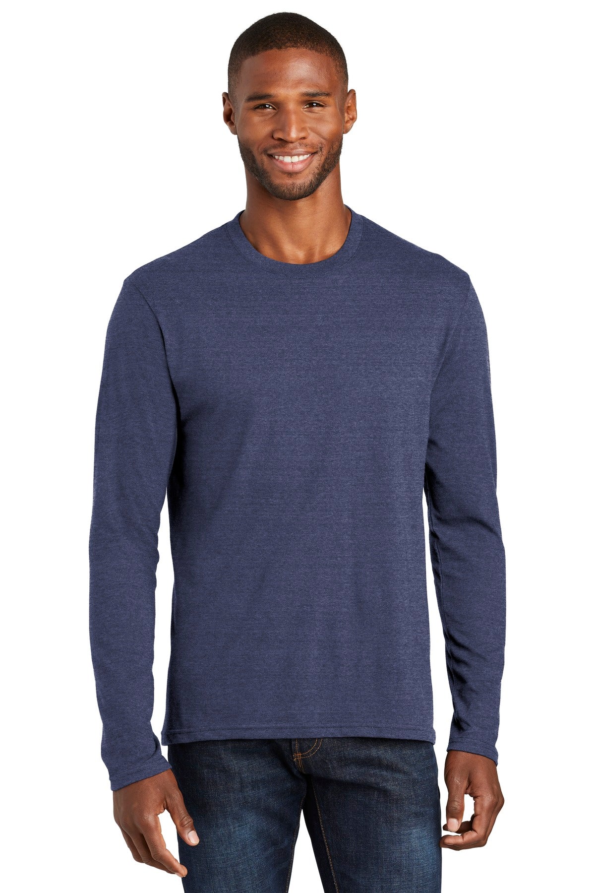 Port & Company ? Long Sleeve Fan Favorite ? Blend Tee. PC455LS