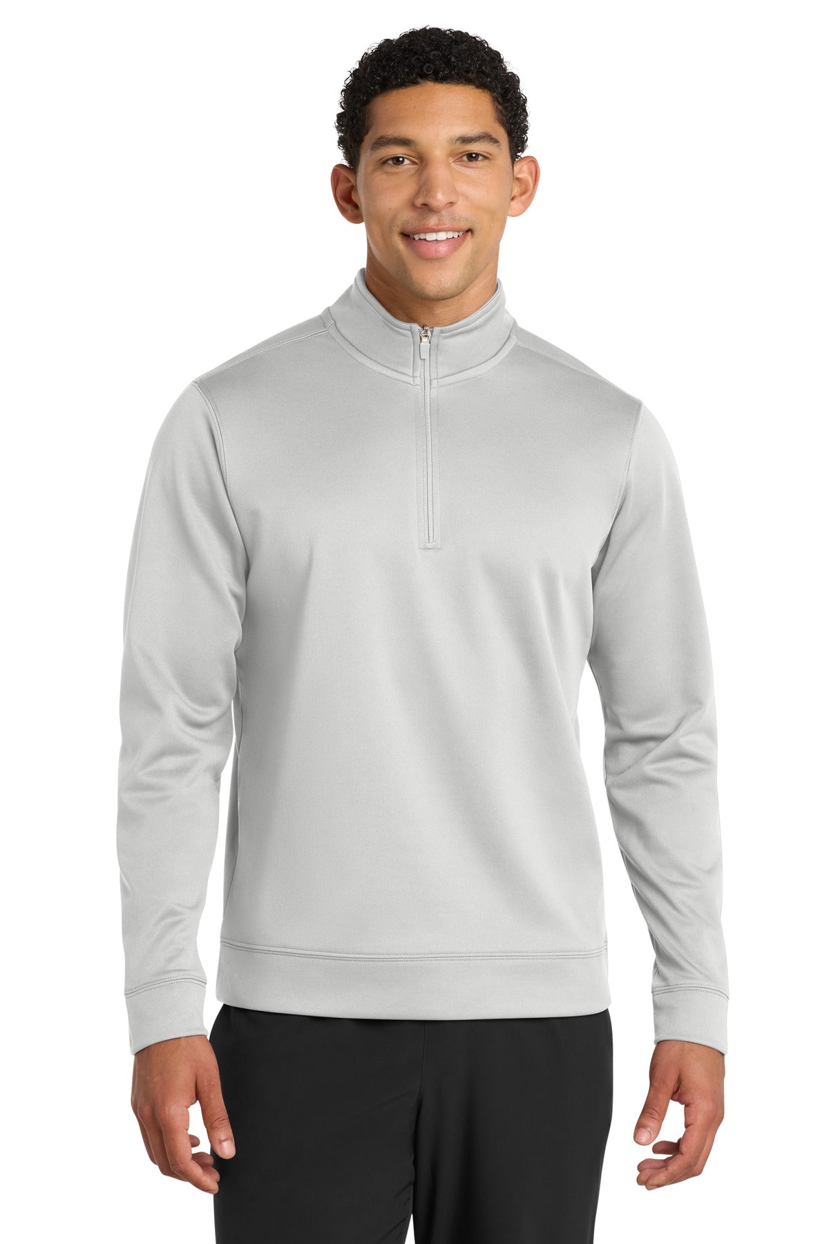 Port & Coƒ?› Performance Fleece 1/4-Zip Pullover Sweatshirt. PC590Q
