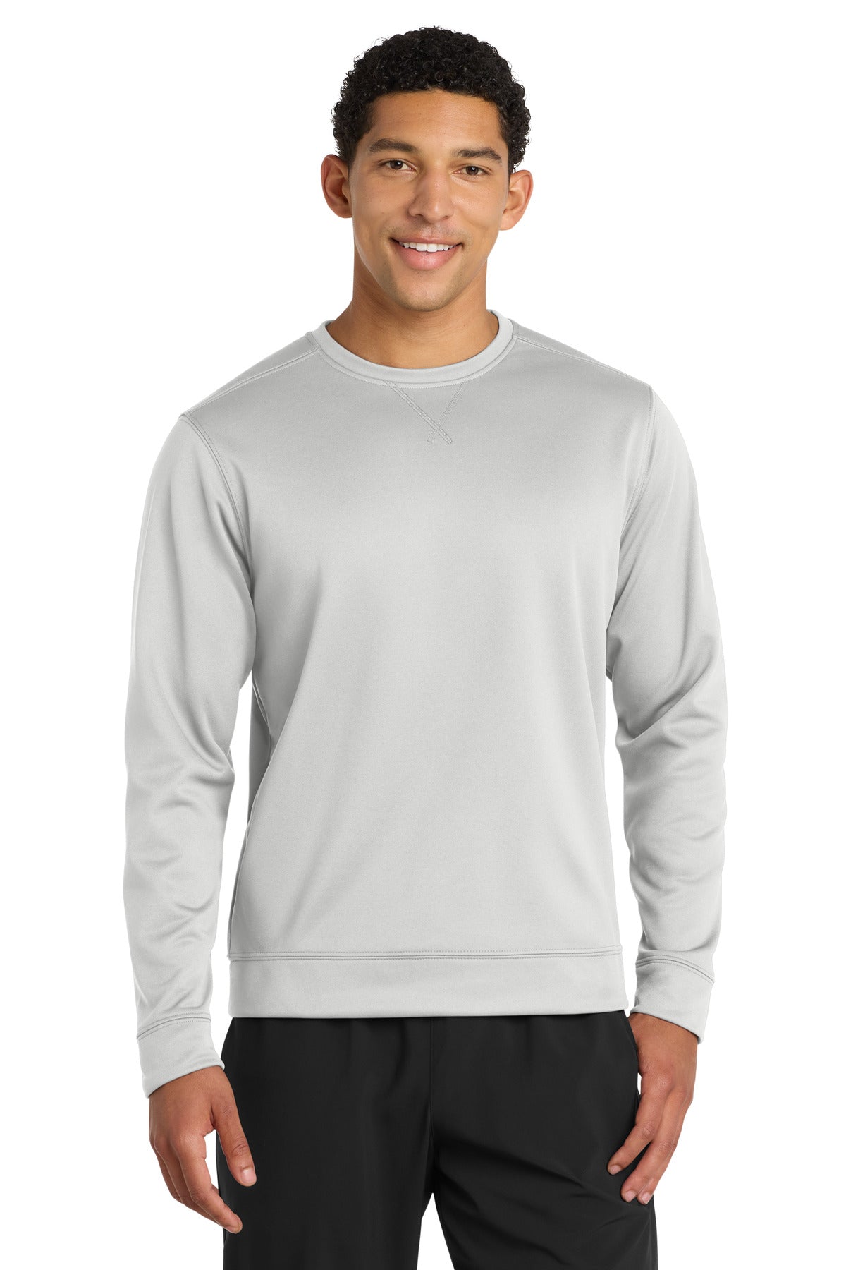 Port & Coâ„¢ Performance Fleece Crewneck Sweatshirt. PC590