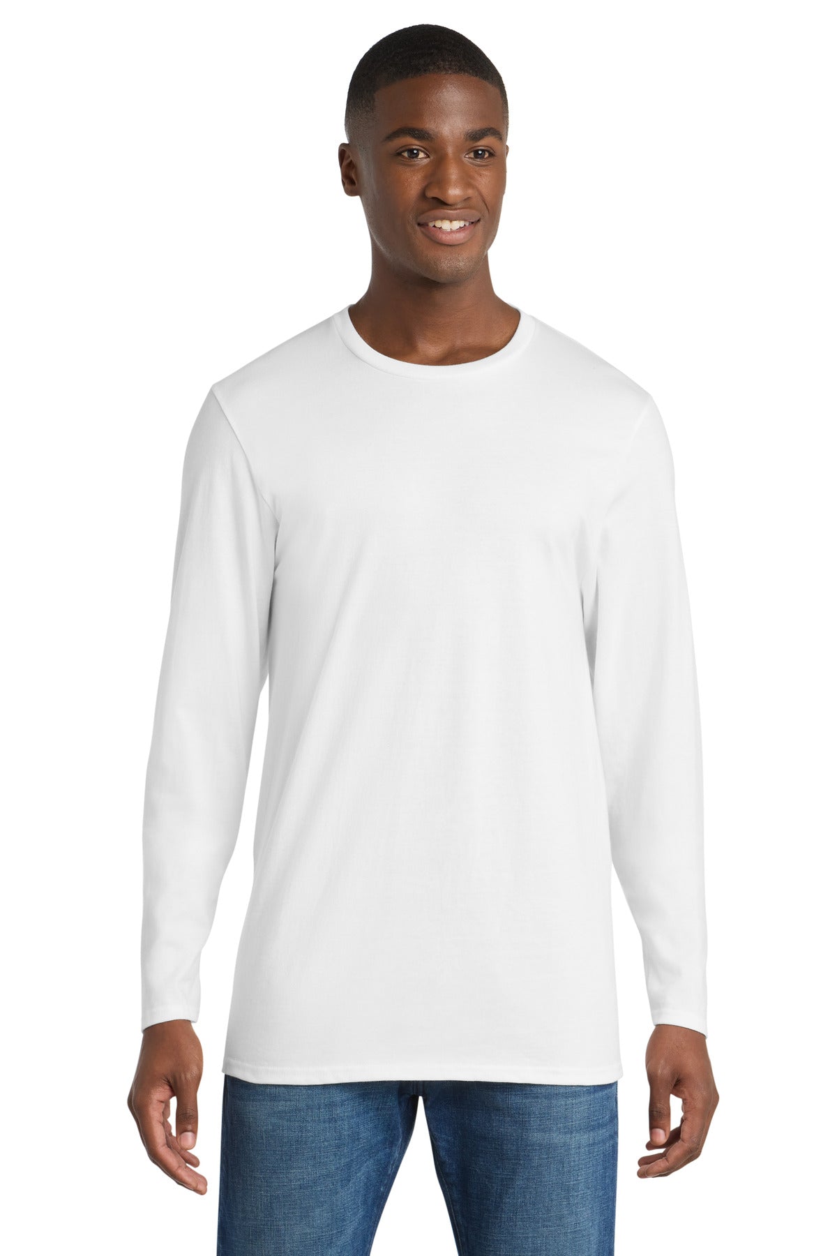 Port & Coƒ?› Long Sleeve Bouncer Tee PC600LS