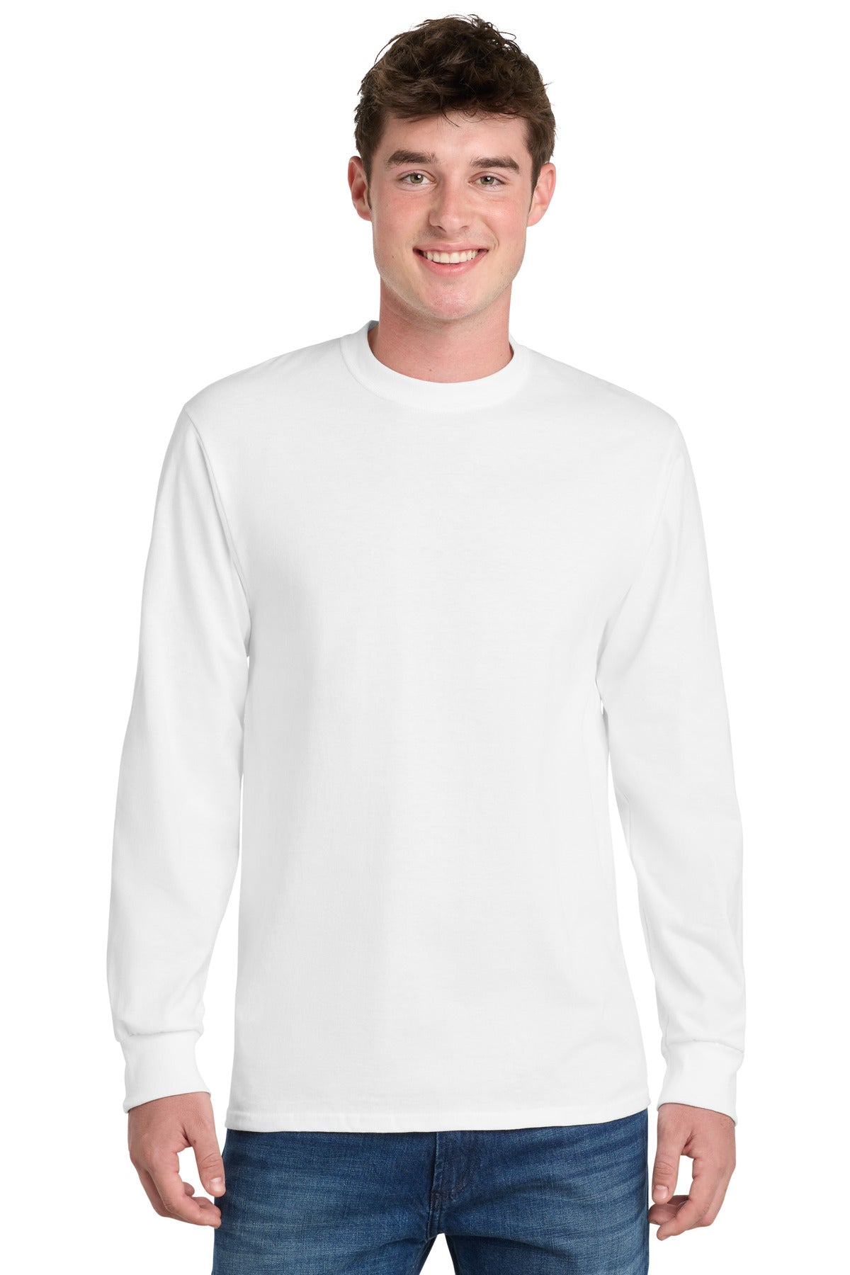 Port & Coƒ?› Tall Long Sleeve Essential Tee. PC61LST