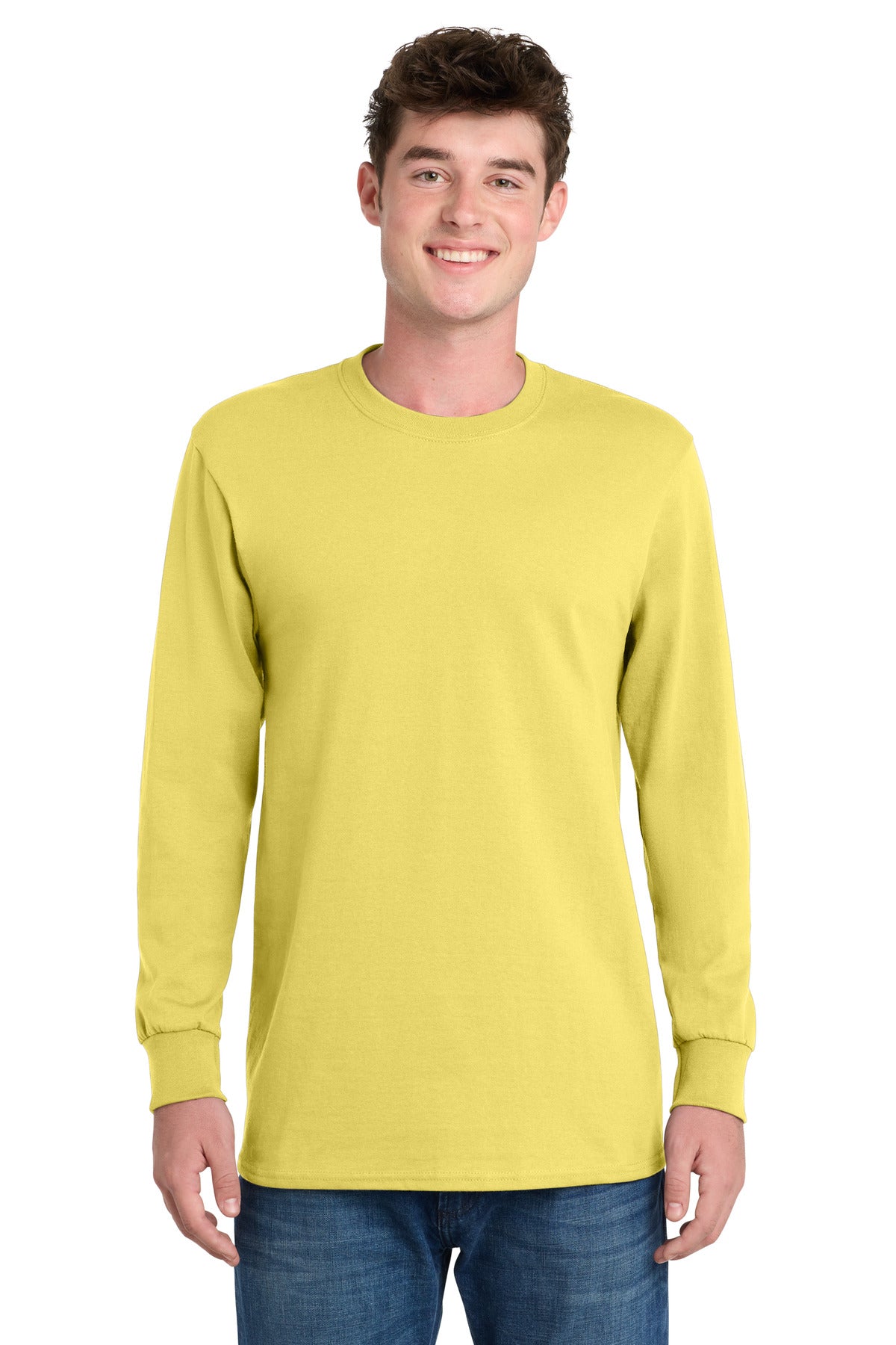 Port & Coƒ?› Long Sleeve Essential Tee. PC61LS