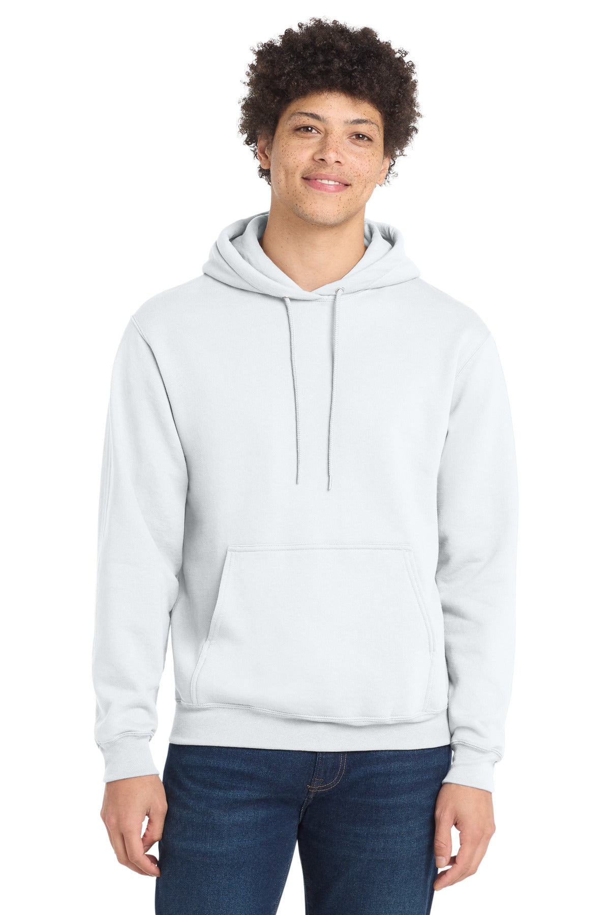 Port & Coƒ?› Tall Core Fleece Pullover Hooded Sweatshirt PC78HT
