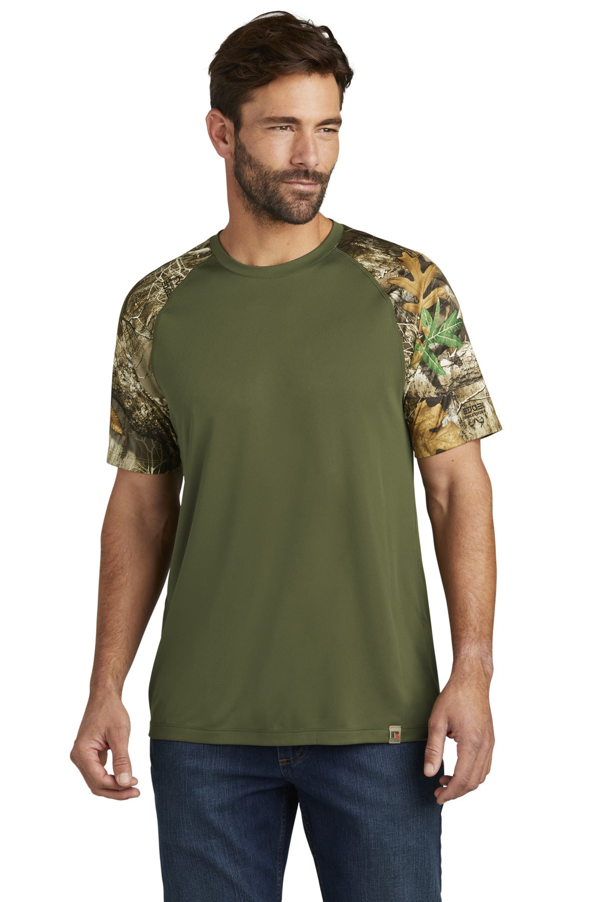Russell Outdoorsƒ?› Realtree?? Colorblock Performance Tee RU151