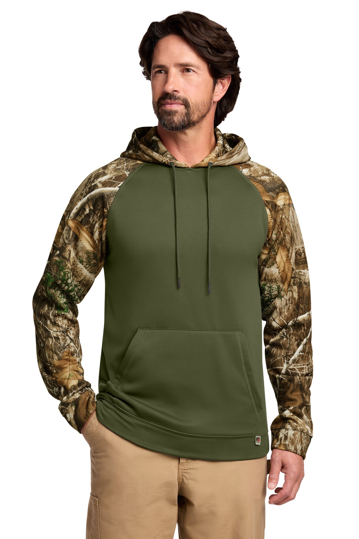 Russell Outdoorsƒ?› Realtree?? Performance Colorblock Pullover Hoodie RU451