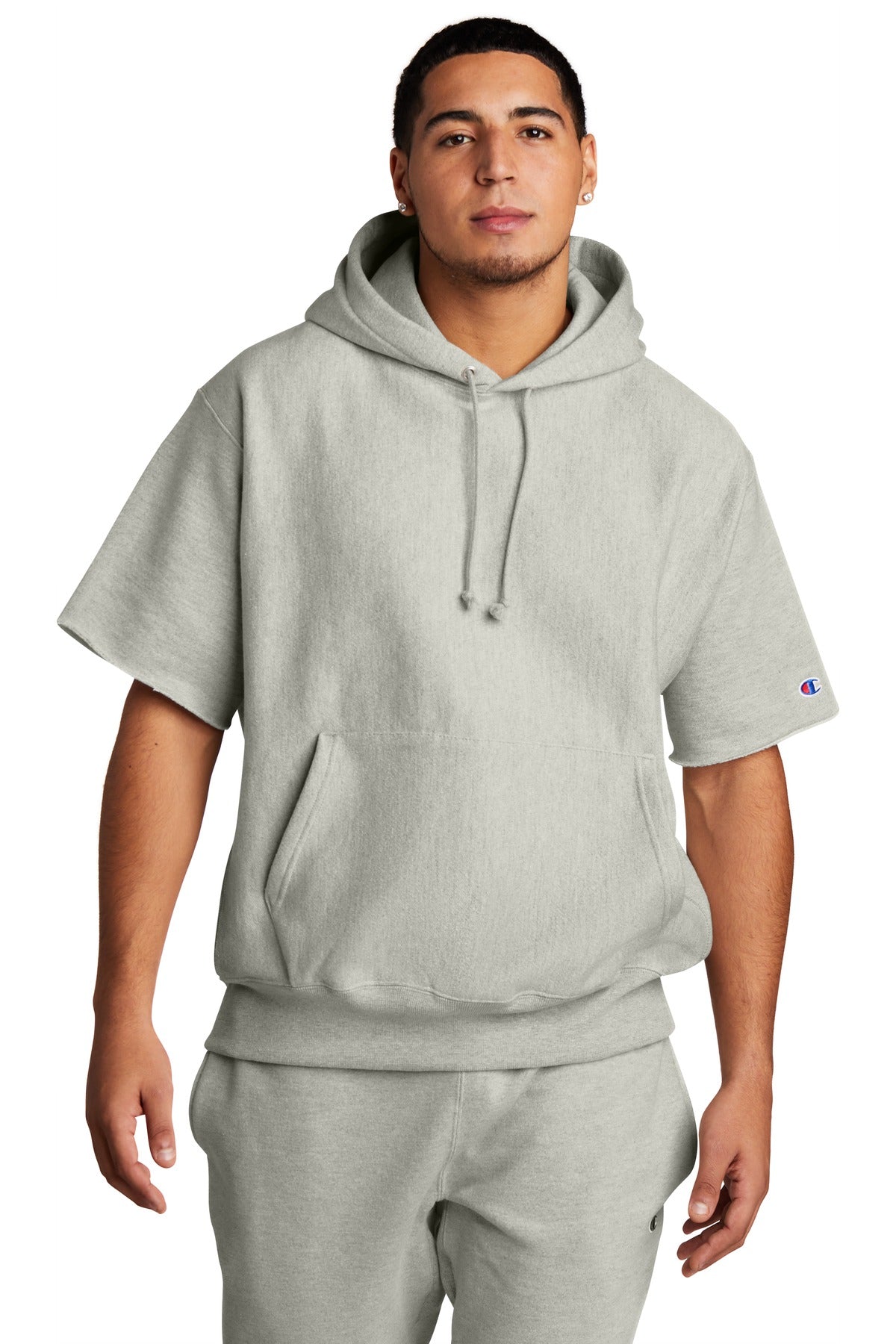 Champion ? Reverse Weave ? Short Sleeve Hooded Sweatshirt S101SS