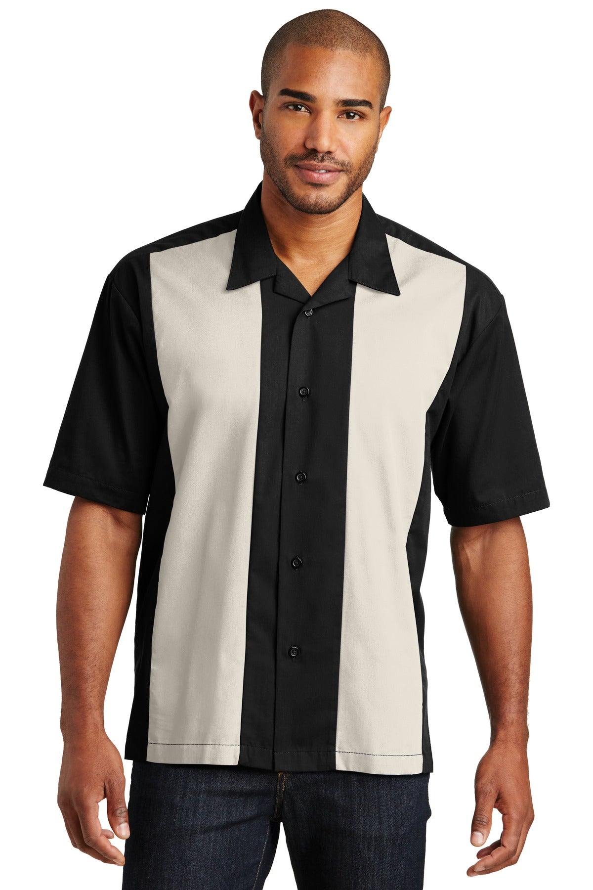 Port Authority? Retro Camp Shirt. S300