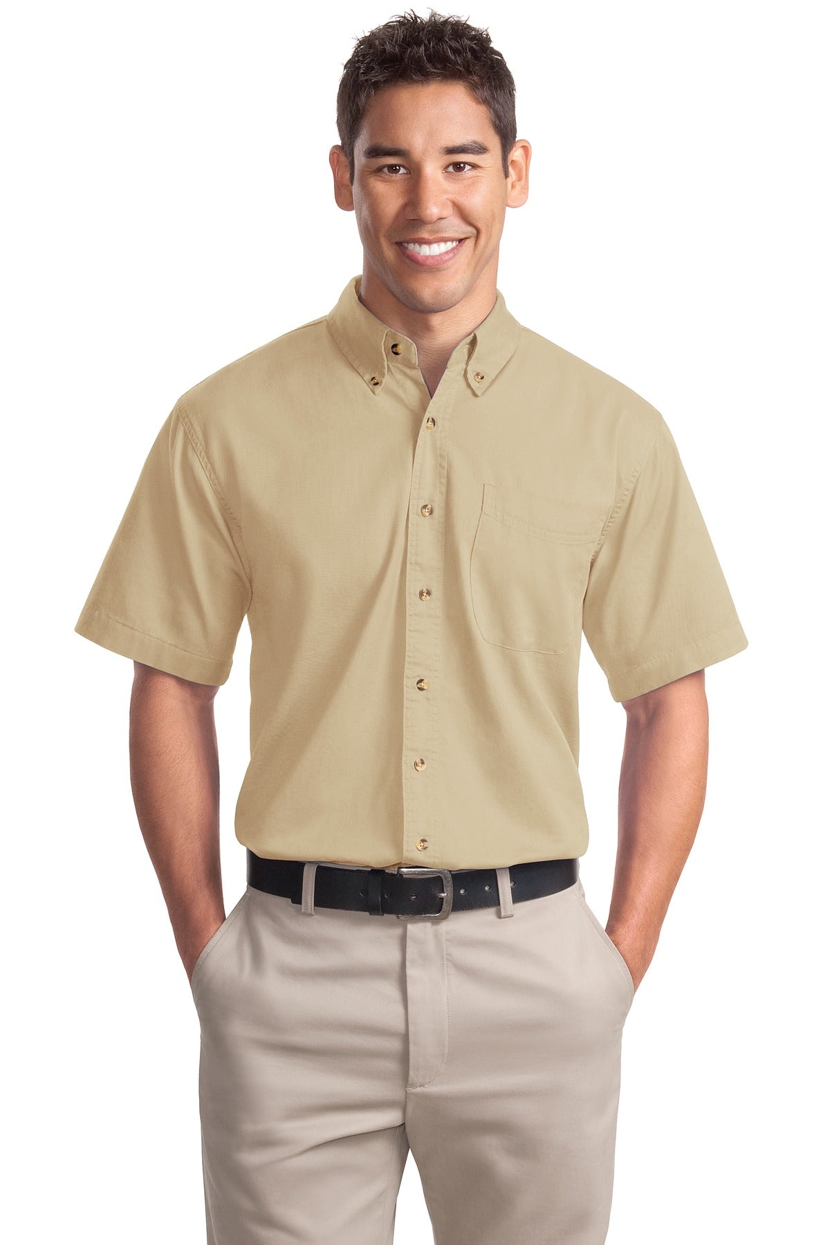 Port Authority? Short Sleeve Twill Shirt. S500T