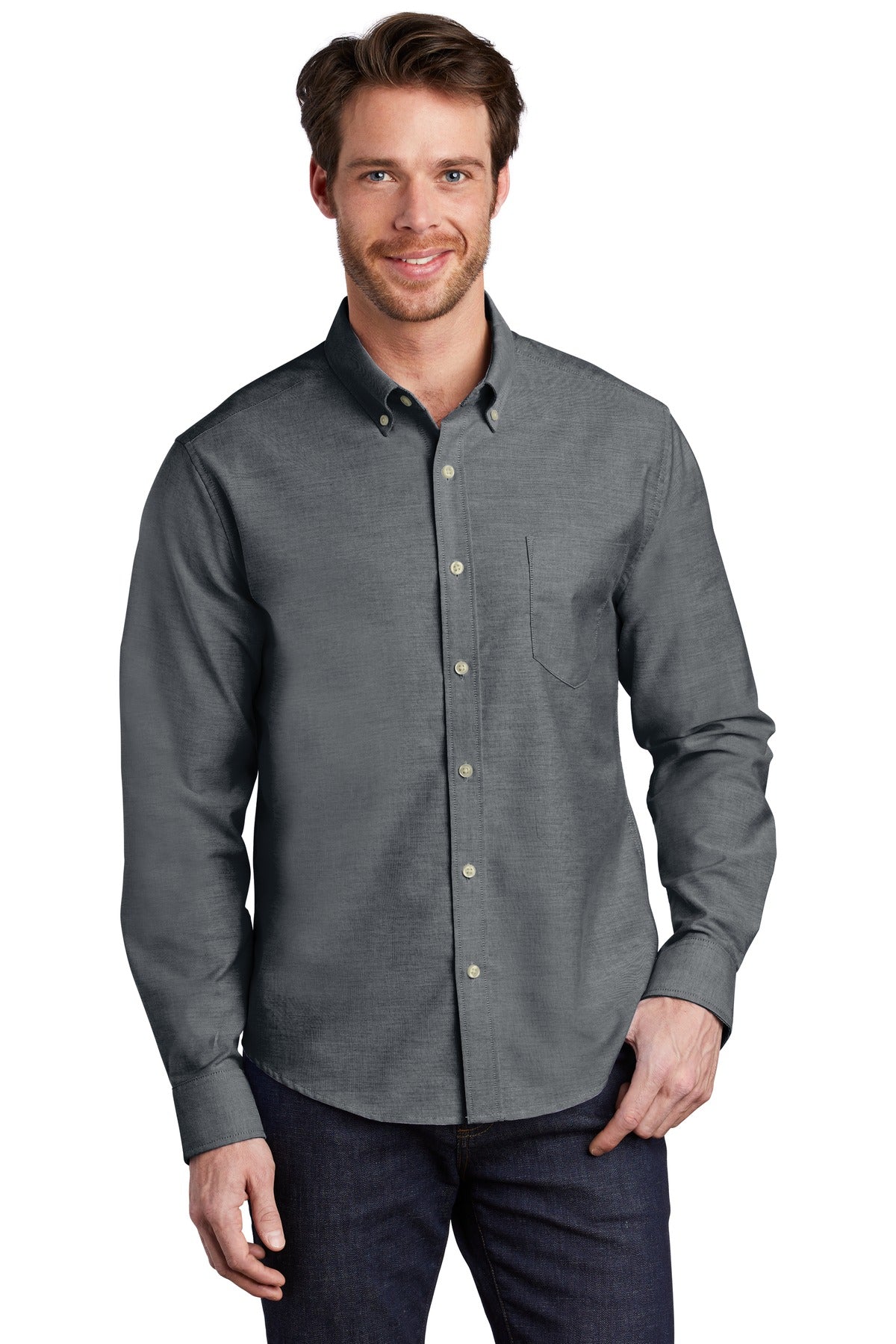 Port Authority ? Untucked Fit SuperPro ? Oxford S651