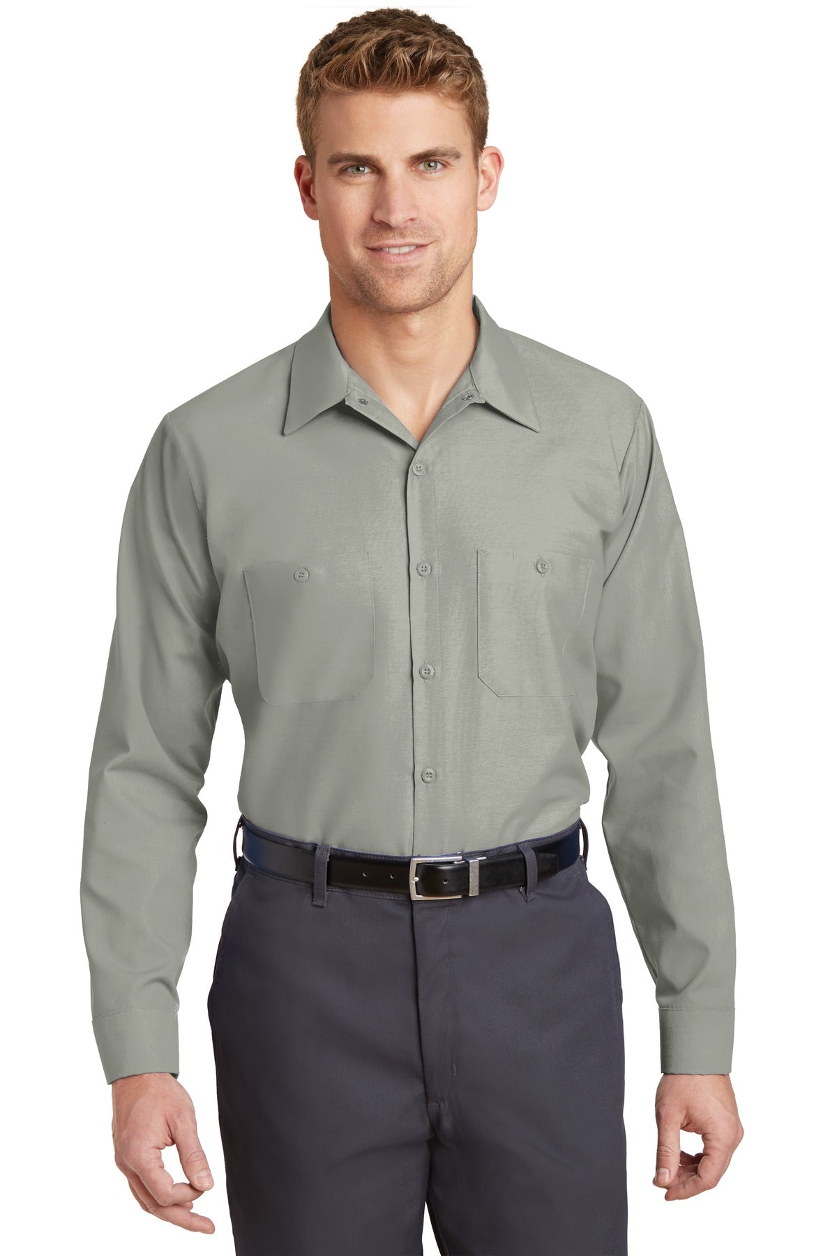 Red Kap? Long Sleeve Industrial Work Shirt. SP14