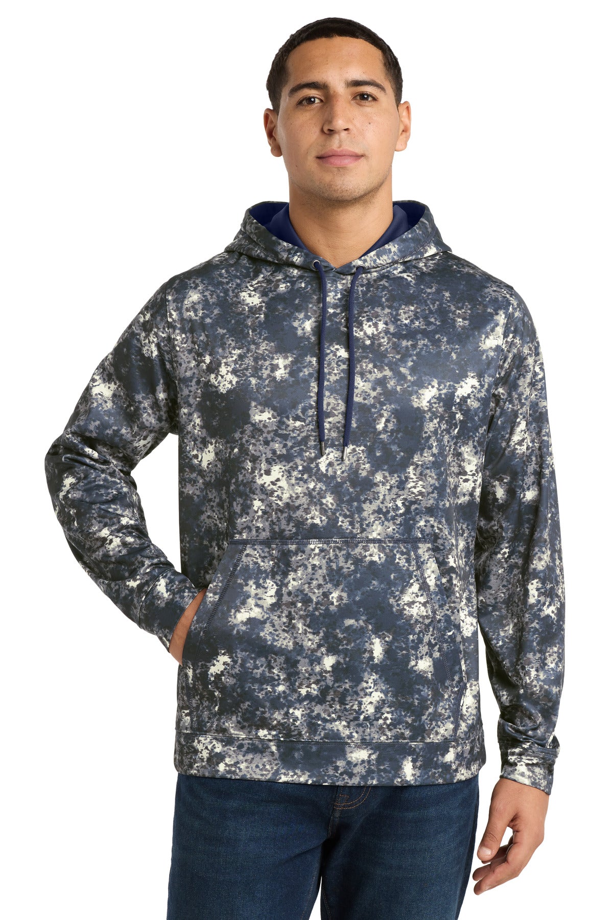 Sport-Tek?? Sport-Wick?? Mineral Freeze Fleece Hooded Pullover. ST230