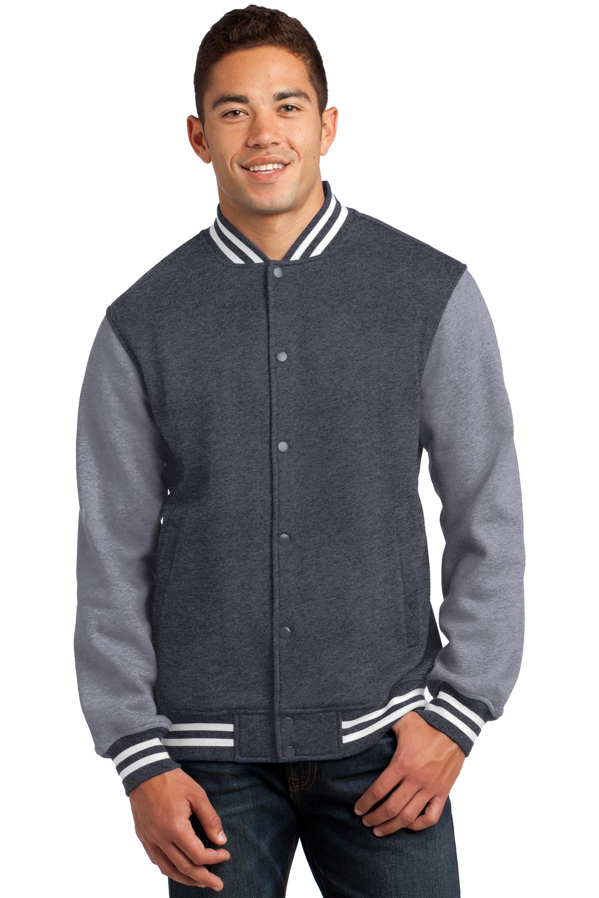 Sport-Tek? Fleece Letterman Jacket. ST270