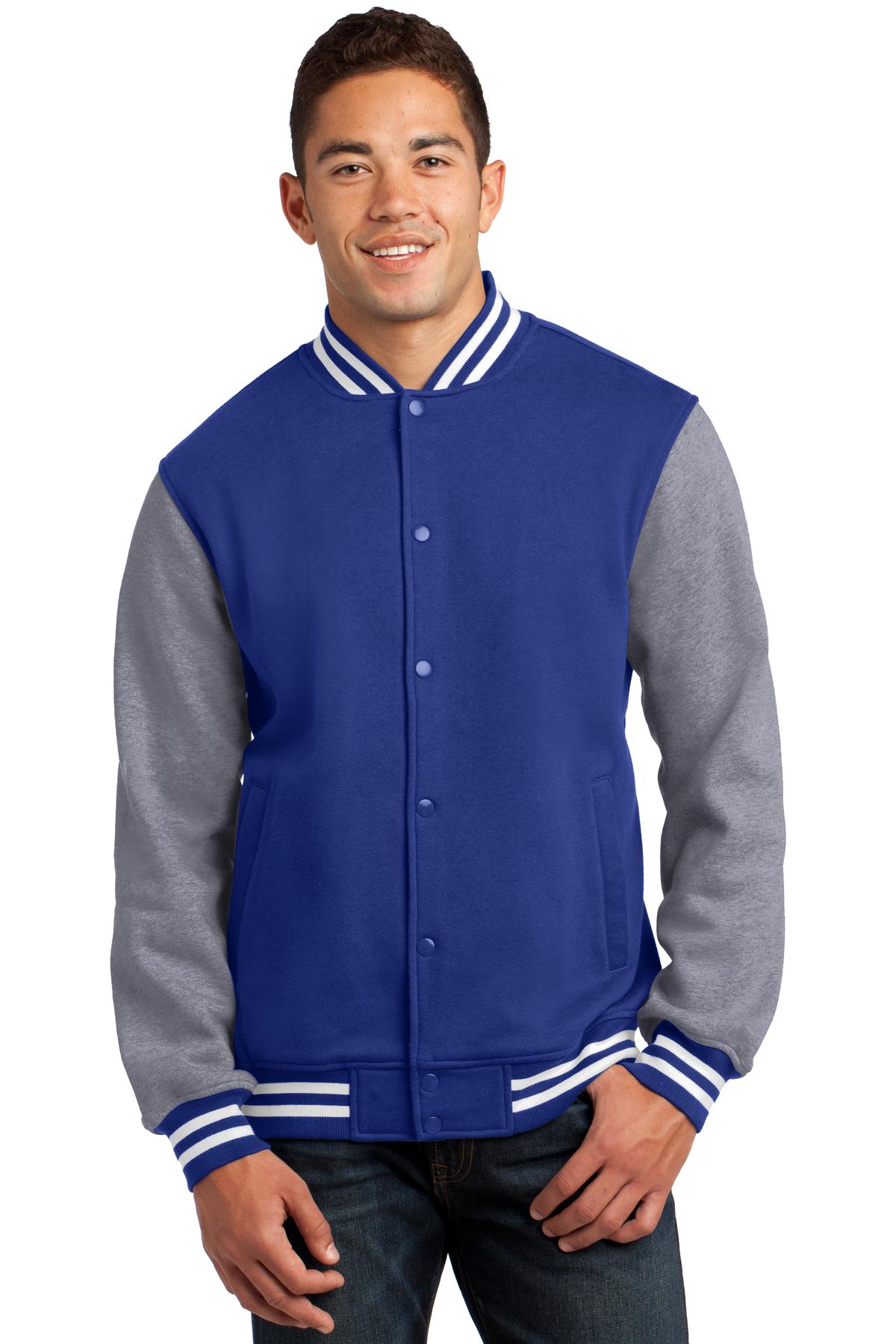 Sport-Tek? Fleece Letterman Jacket. ST270