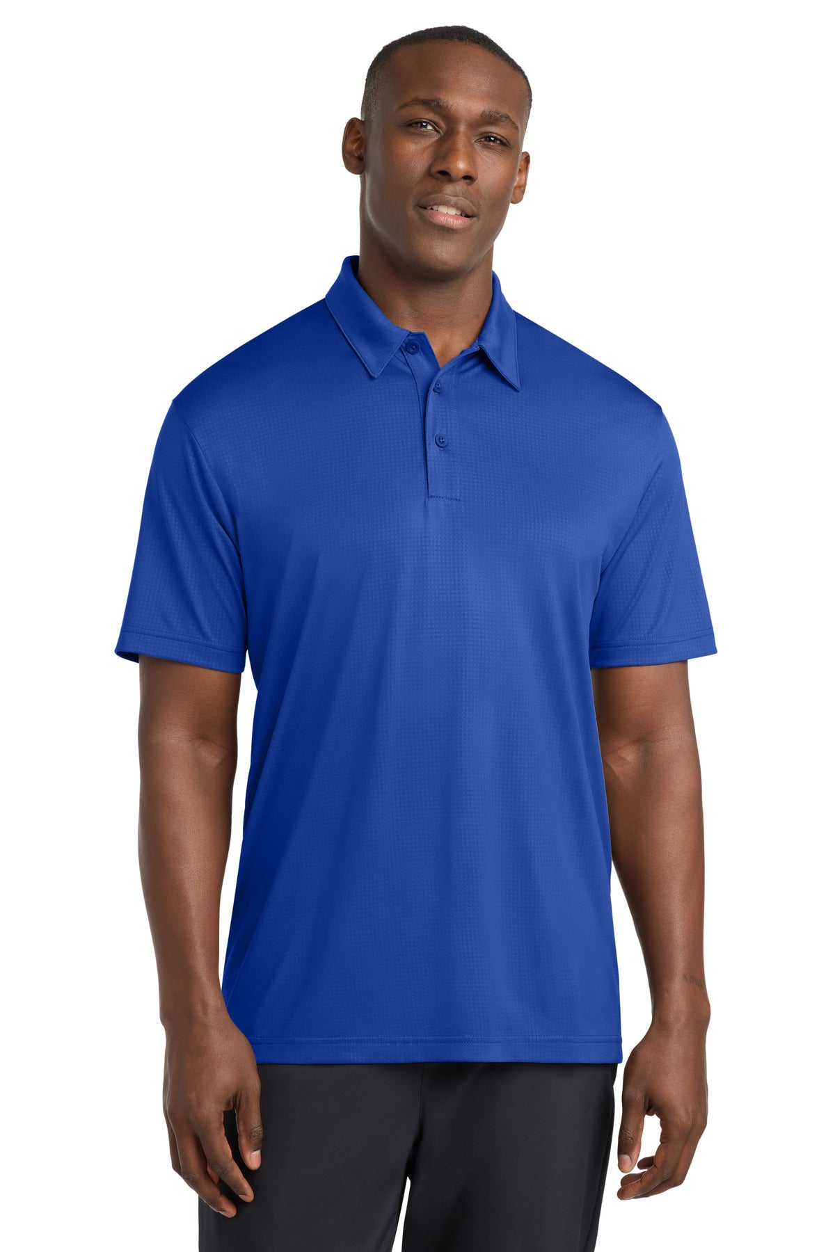 Sport-Tek?? Embossed PosiCharge?? Tough Polo??. ST630