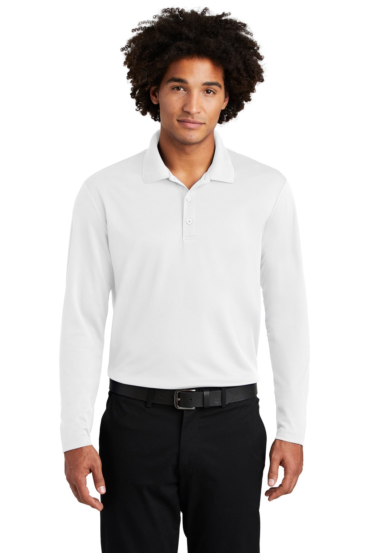 Sport-Tek ? PosiCharge ? RacerMesh ? Long Sleeve Polo. ST640LS