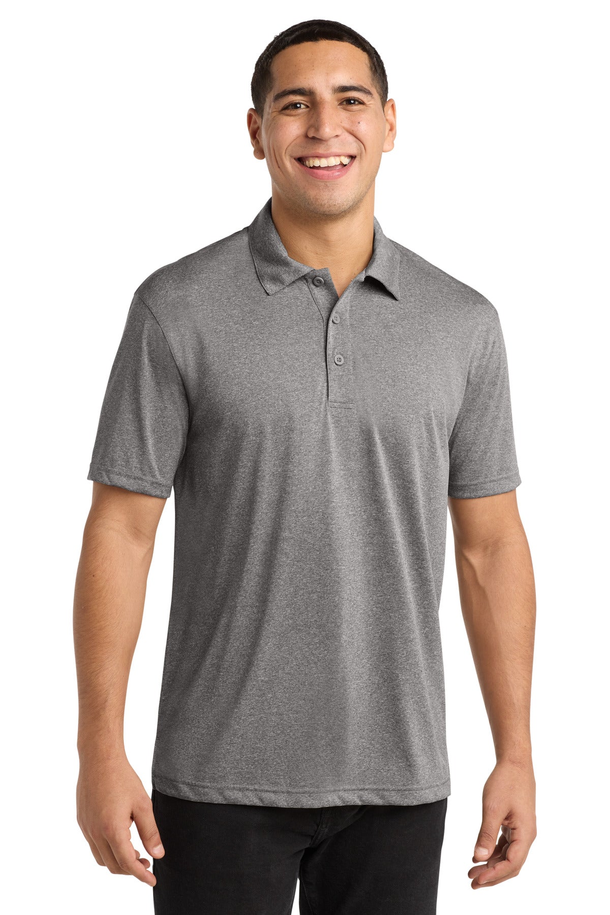 Sport-Tek?? Heather Contenderƒ?› Polo. ST660