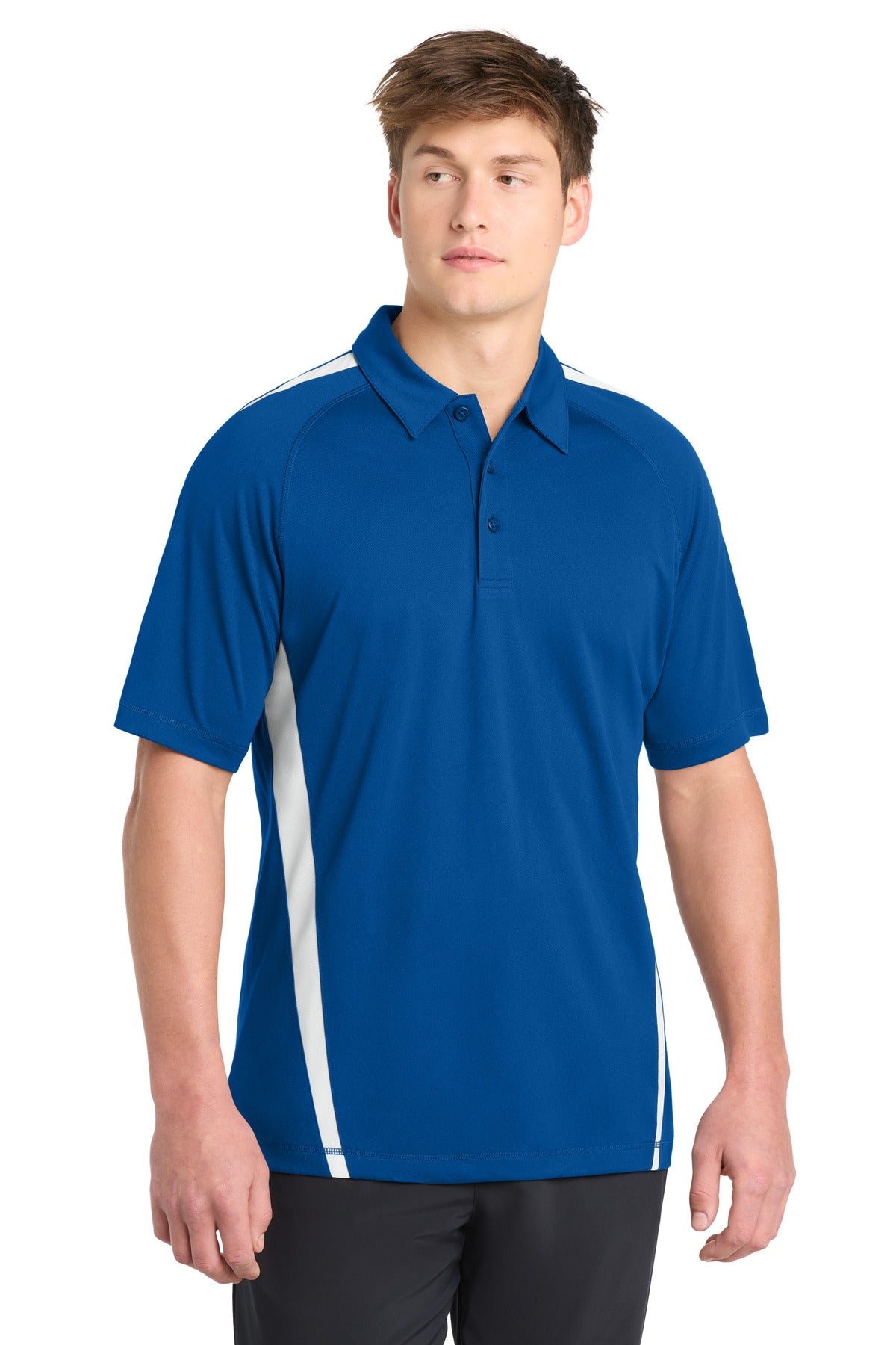 Sport-Tek?? PosiCharge?? Micro-Mesh Colorblock Polo. ST685