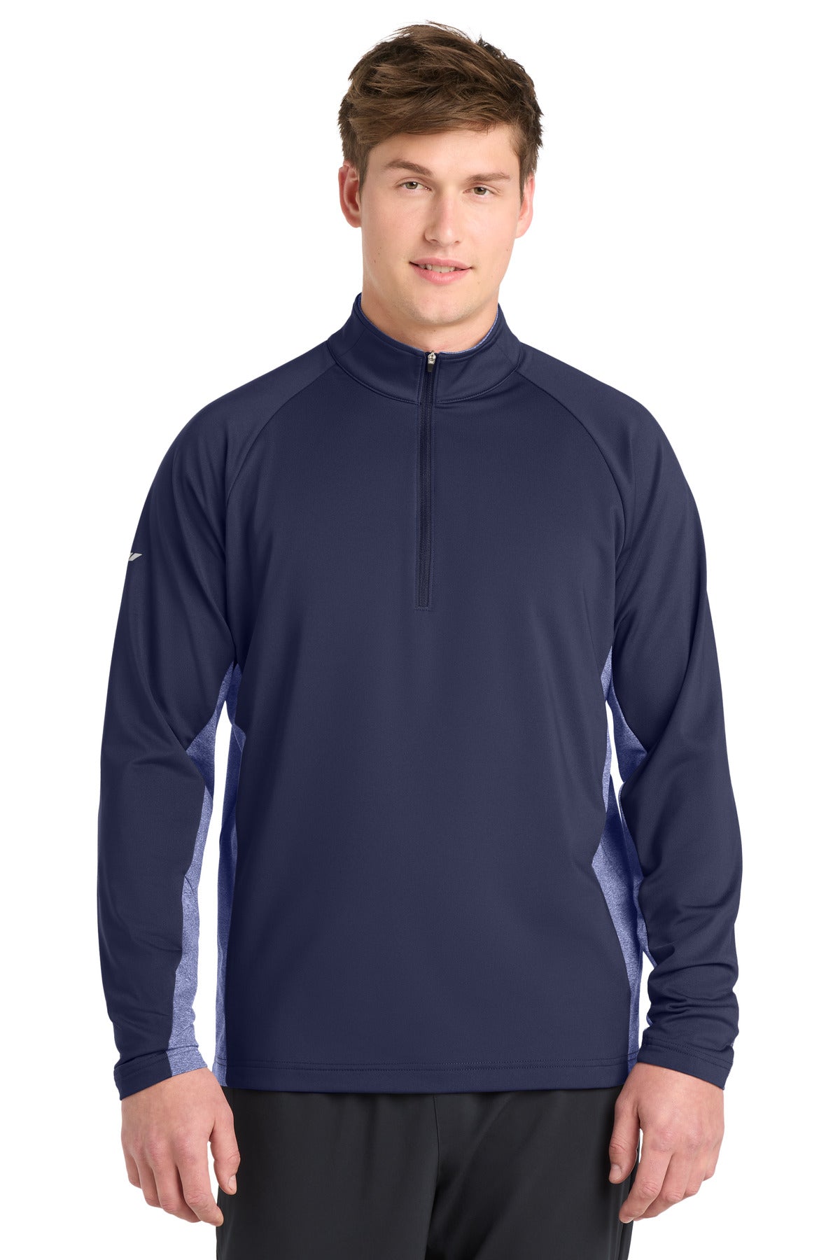 Sport-Tek?? Sport-Wick?? Stretch Contrast 1/4-Zip Pullover. ST854