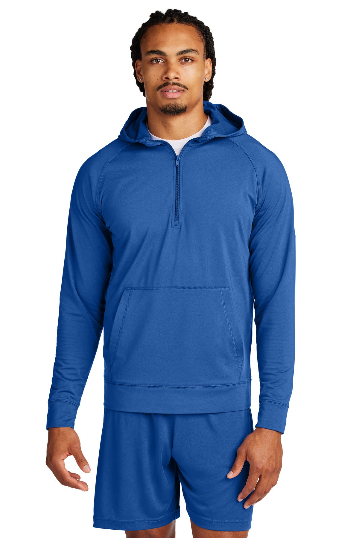 Sport-Tek?? Sport-Wick?? Stretch 1/2-Zip Hoodie ST856