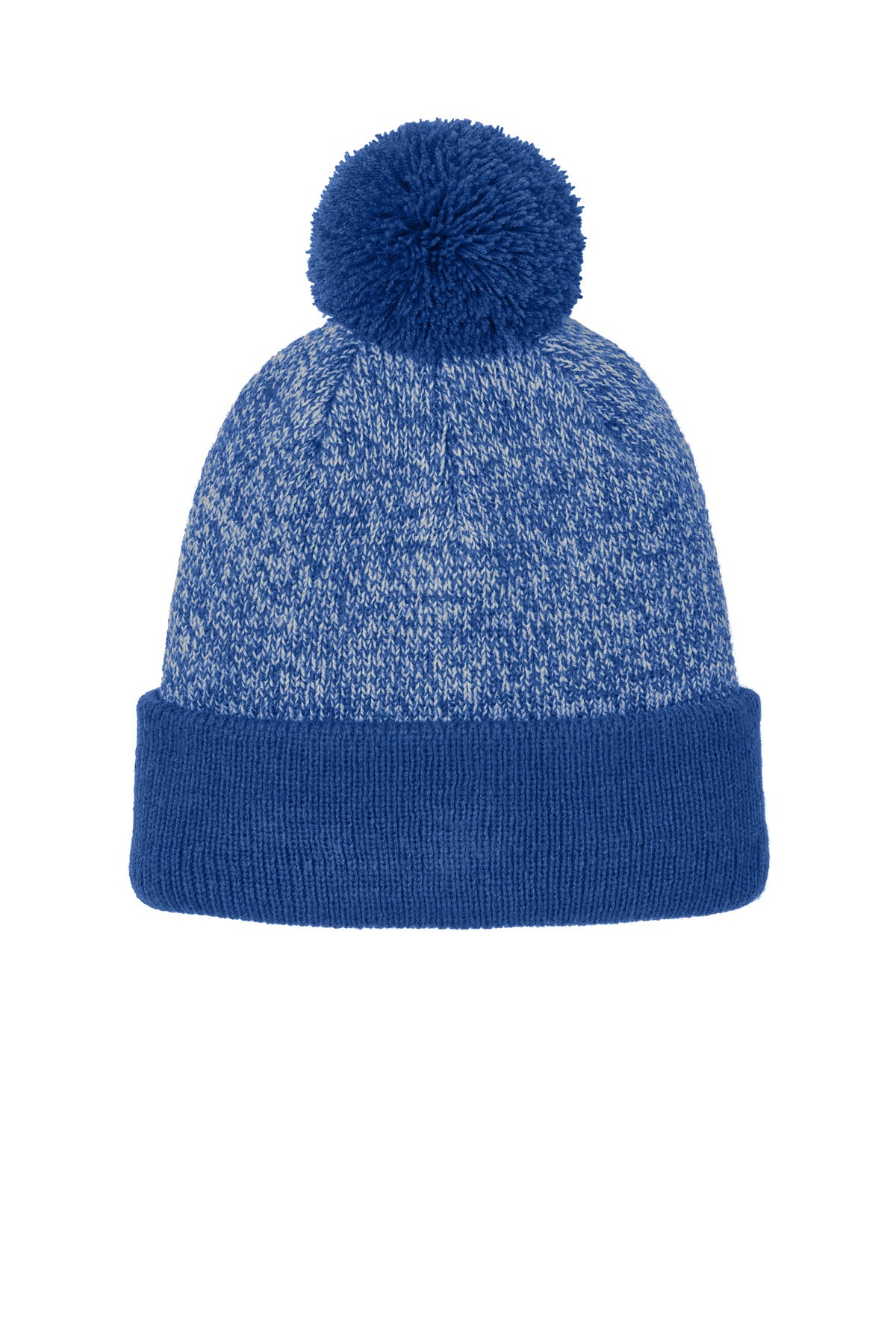 Sport-Tek?? Halftime Heather Pom Beanie STC68
