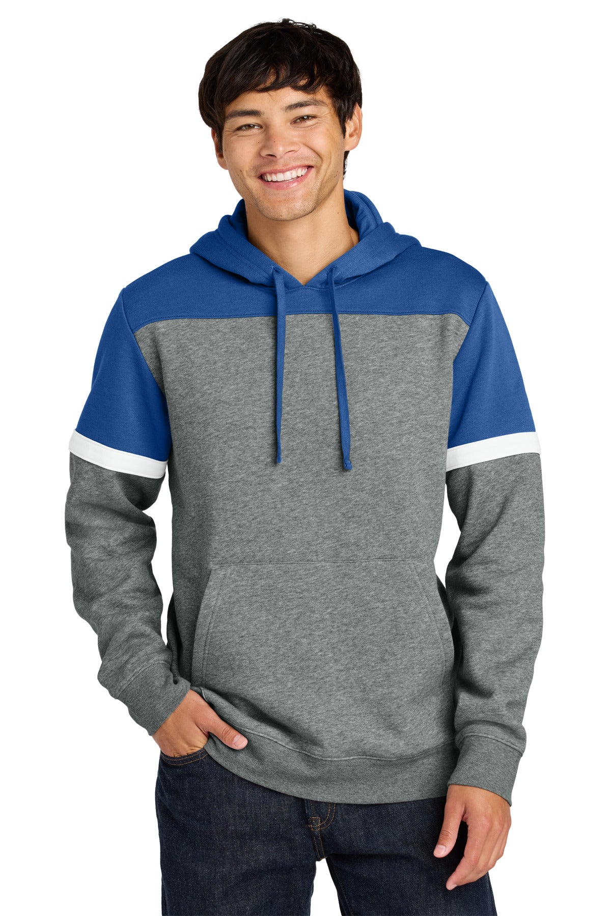 Sport-Tek?? Drive Fleece Colorblock Hoodie STF205