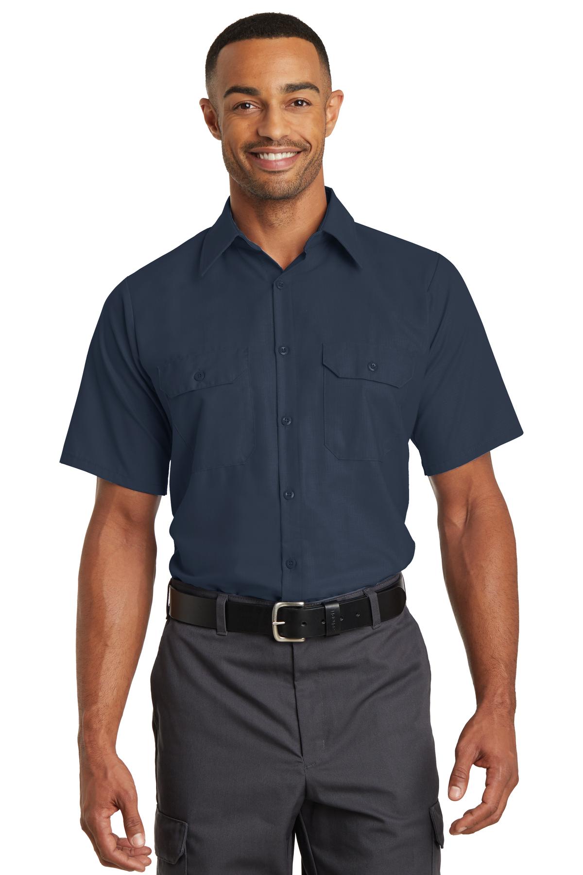 Red Kap?? Short Sleeve Solid Ripstop Shirt. SY60
