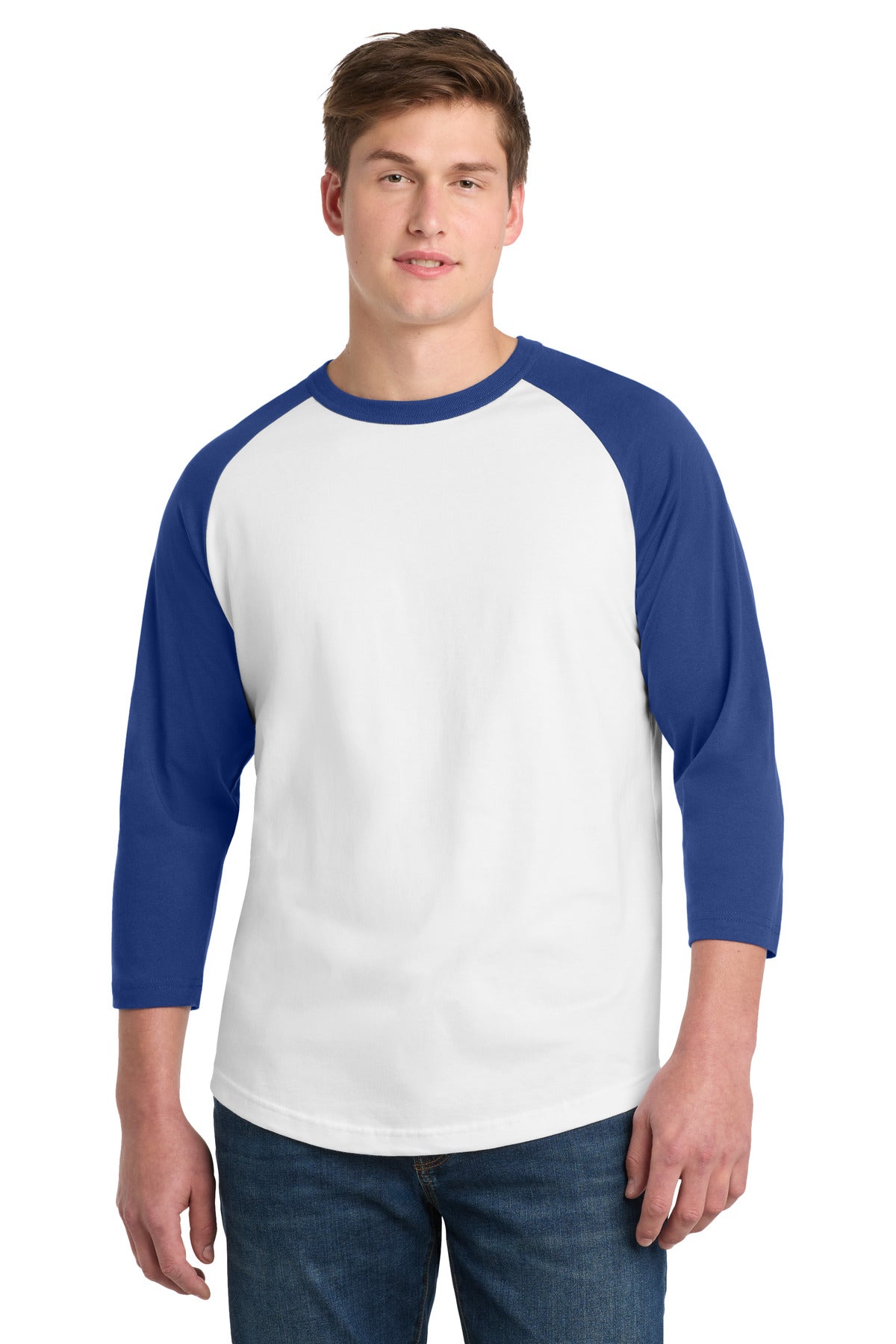 Sport-Tek?? Colorblock Raglan Jersey. T200
