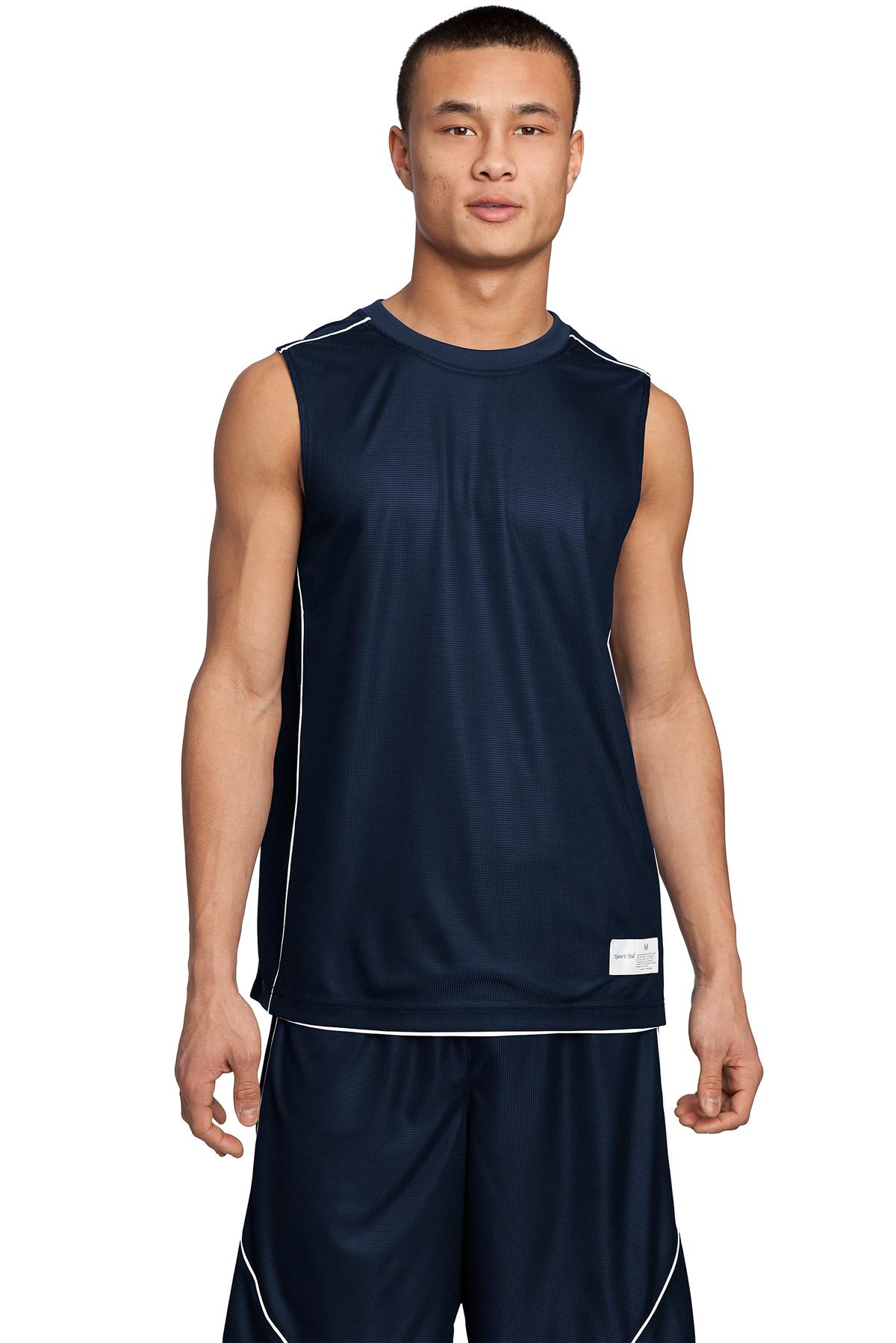 Sport-Tek? PosiCharge? Mesh Reversible Sleeveless Tee. T555
