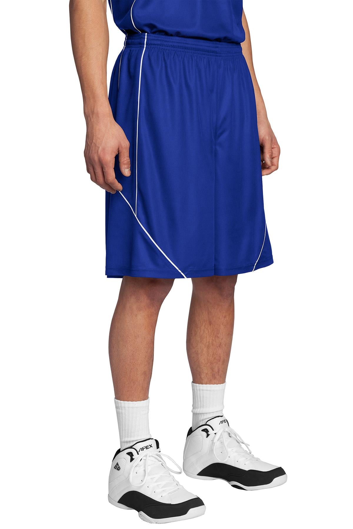 Sport-Tek? PosiCharge? Mesh Reversible Spliced Short. T565