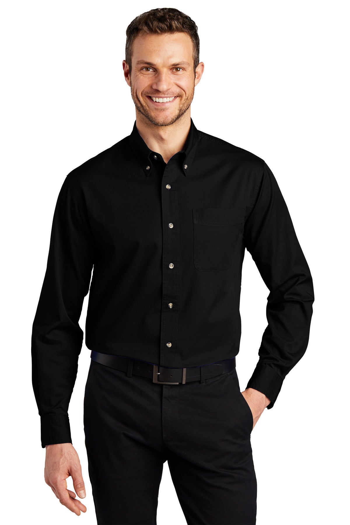 Port Authority? Tall Long Sleeve Twill Shirt. TLS600T