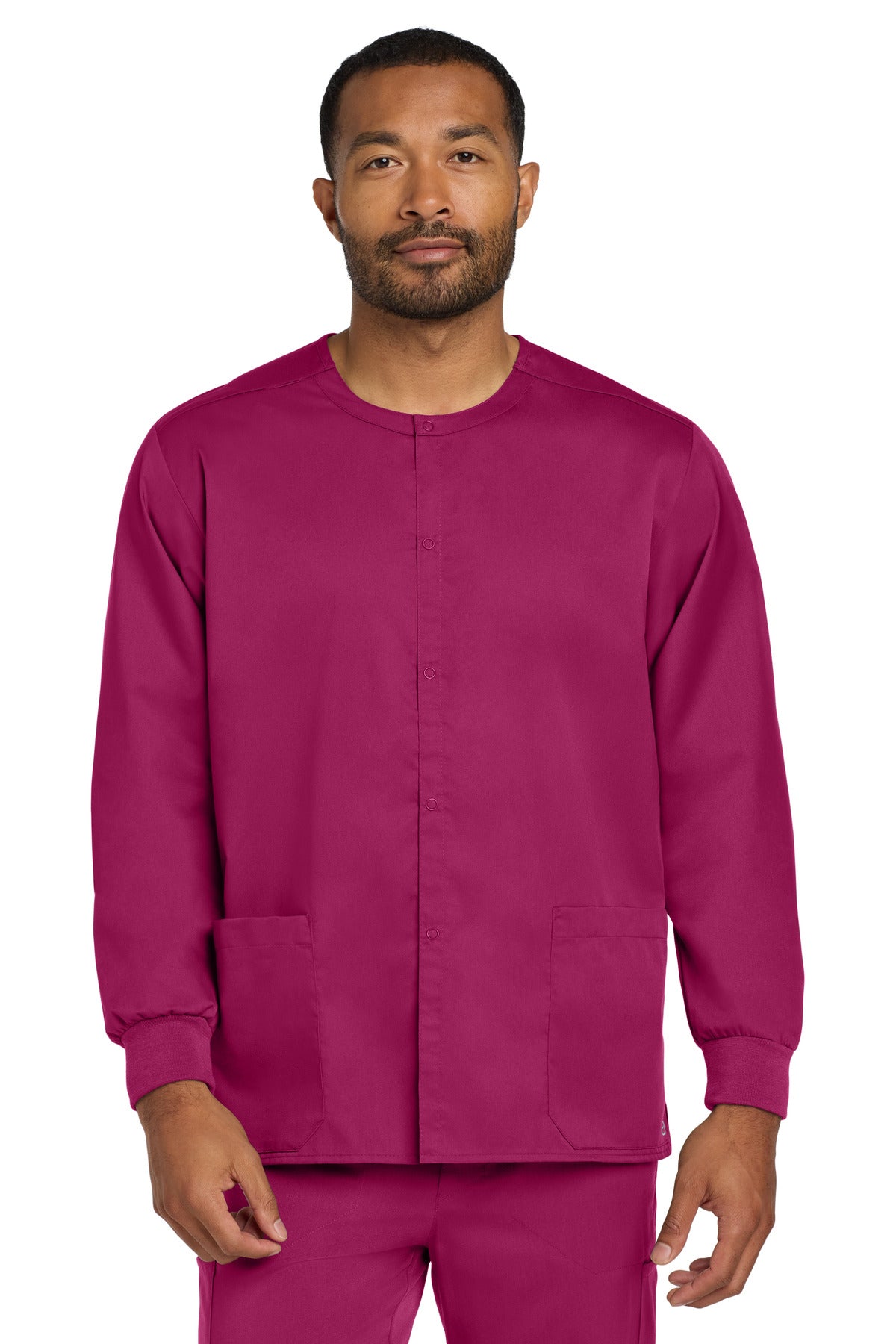 Wink?? Unisex WorkFlex Snap-Front Scrub Jacket WW3080