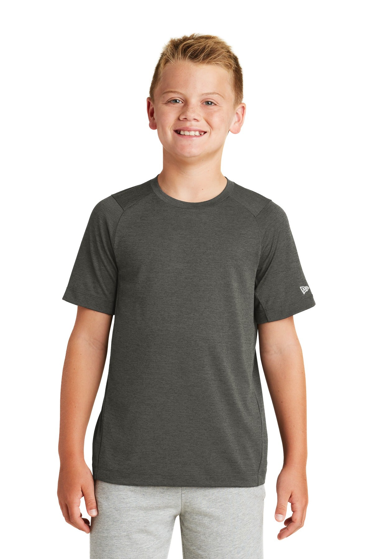 New Era ?? Youth Series Performance Crew Tee. YNEA200