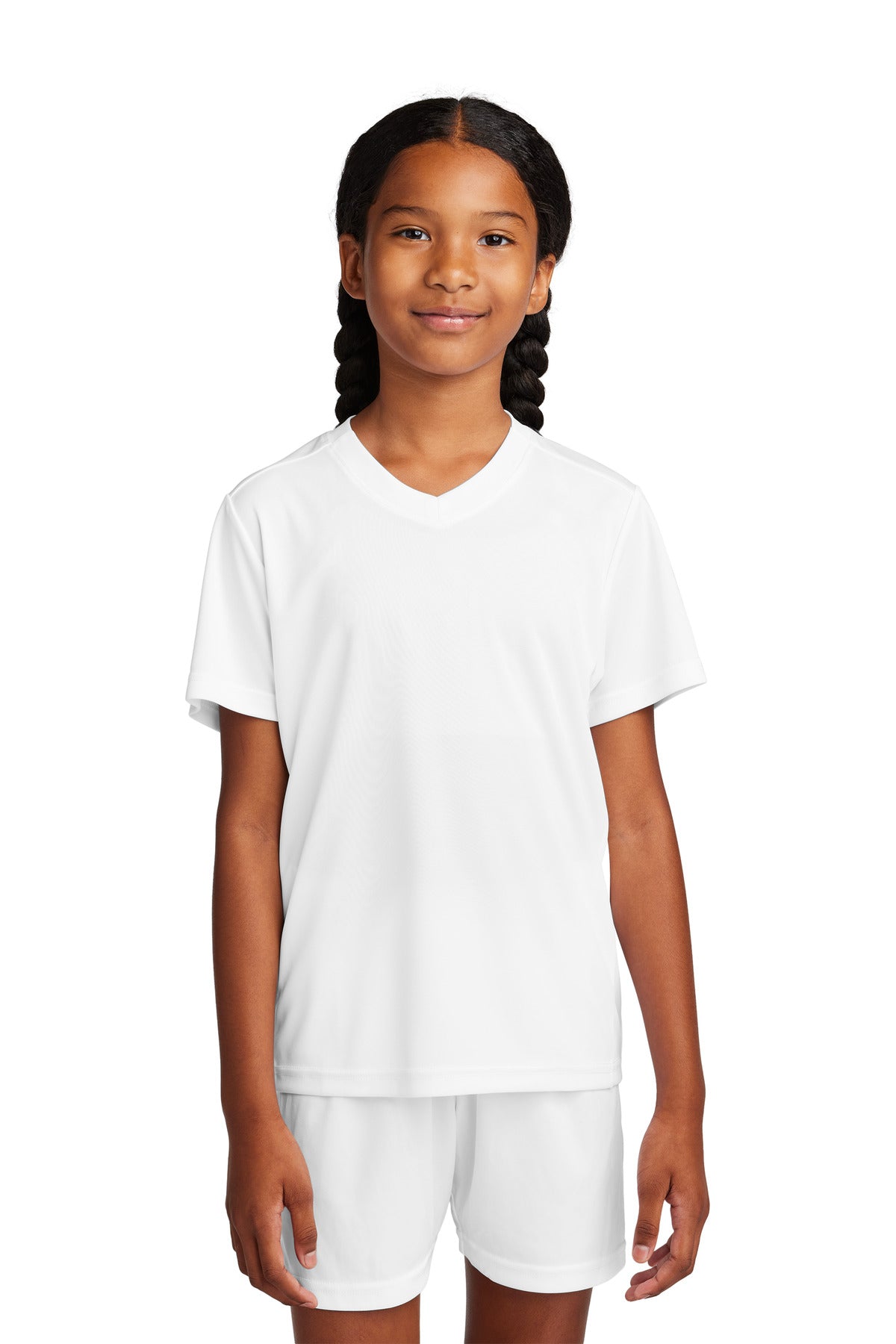 Sport-Tek?? Youth Competitorƒ?› United V-Neck YST101