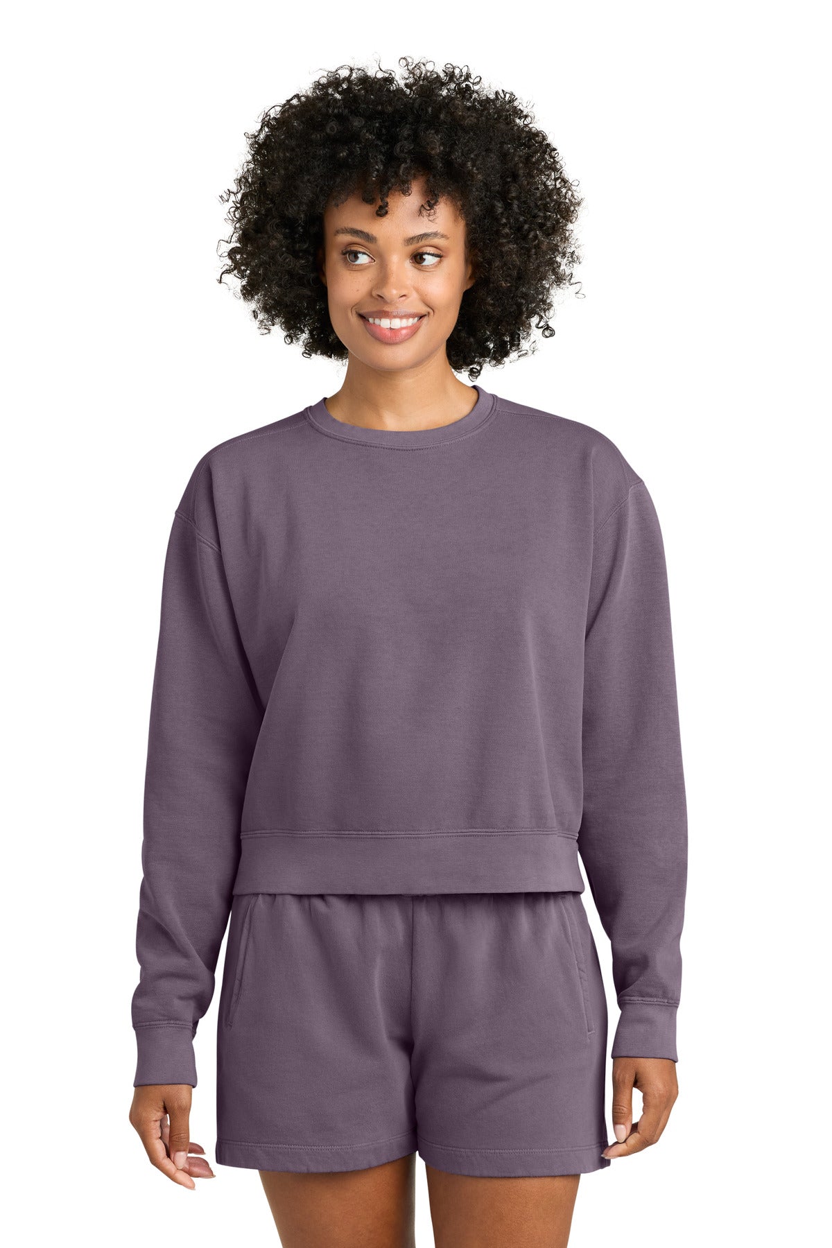 Comfort Colors?? Women's Mid-Length Crewneck Sweatshirt 1566L