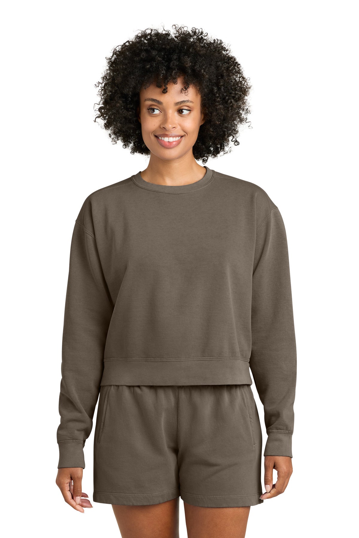Comfort Colors?? Women's Mid-Length Crewneck Sweatshirt 1566L