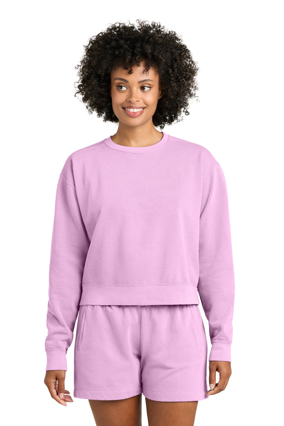 Comfort Colors?? Women's Mid-Length Crewneck Sweatshirt 1566L