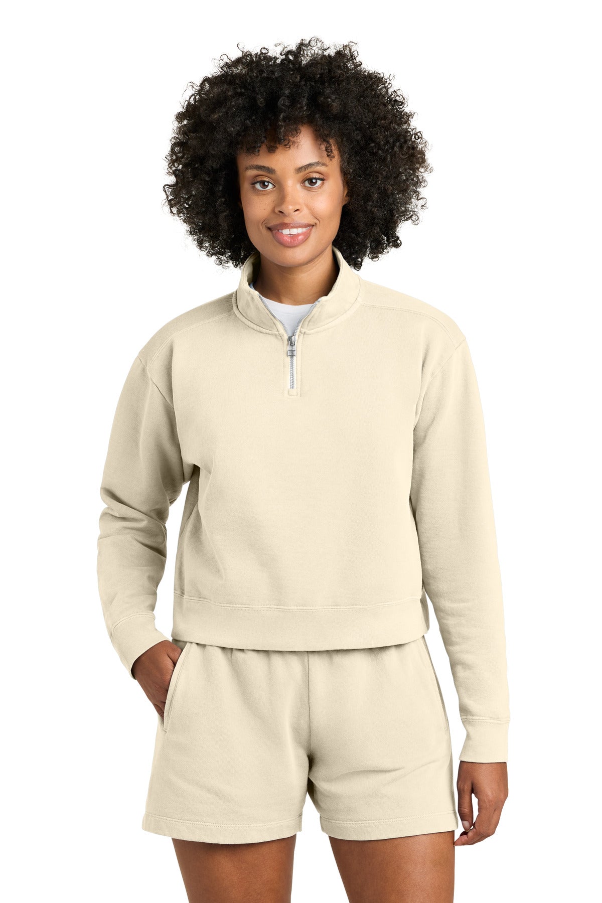 Comfort Colors?? Women's Mid-Length 1/4-Zip Sweatshirt 1580L