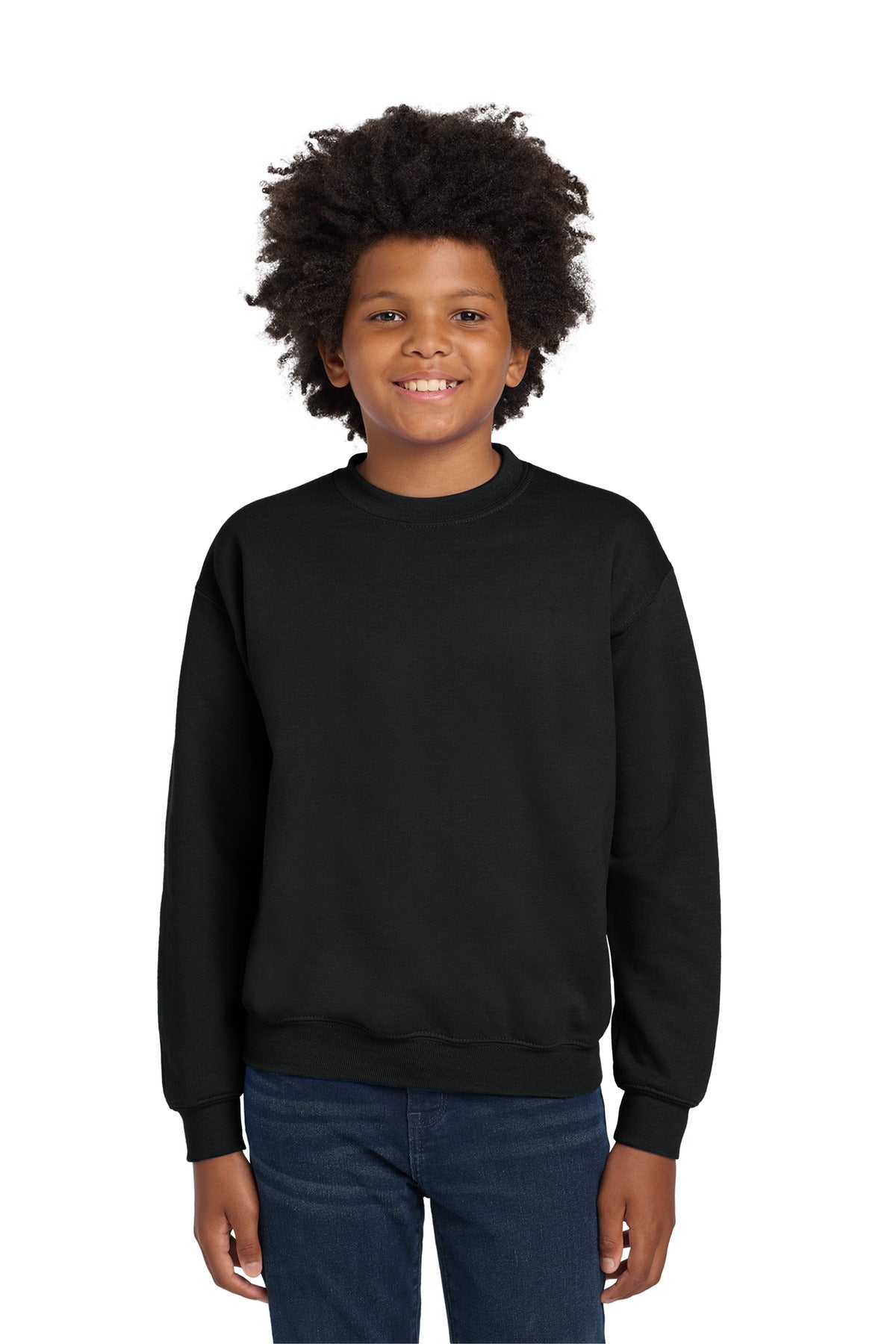 Gildan® Youth Heavy Blend™ Crewneck Sweatshirt.  18000B