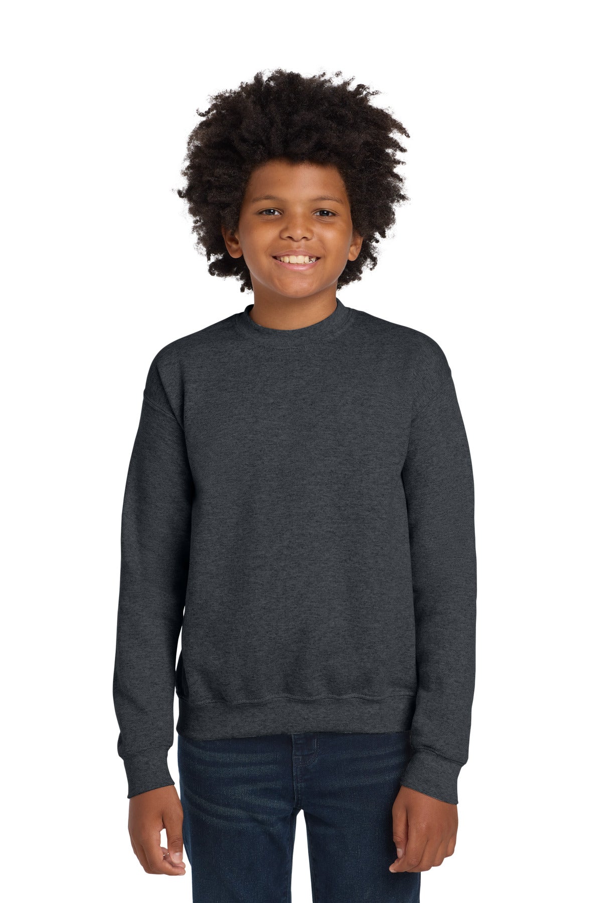 Gildan?? Youth Heavy BlendŸ?? Crewneck Sweatshirt.  18000B