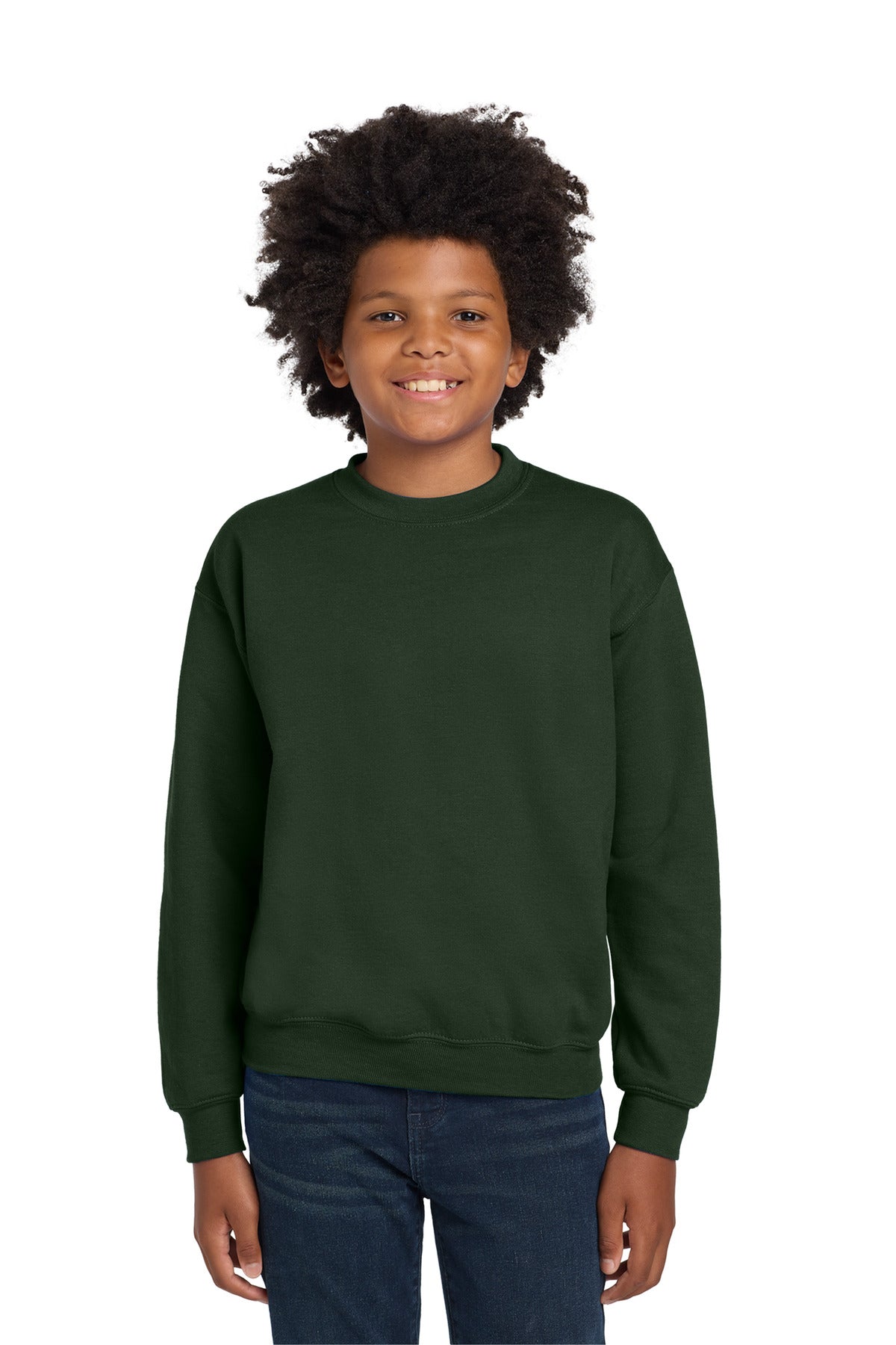 Gildan?? Youth Heavy BlendŸ?? Crewneck Sweatshirt.  18000B